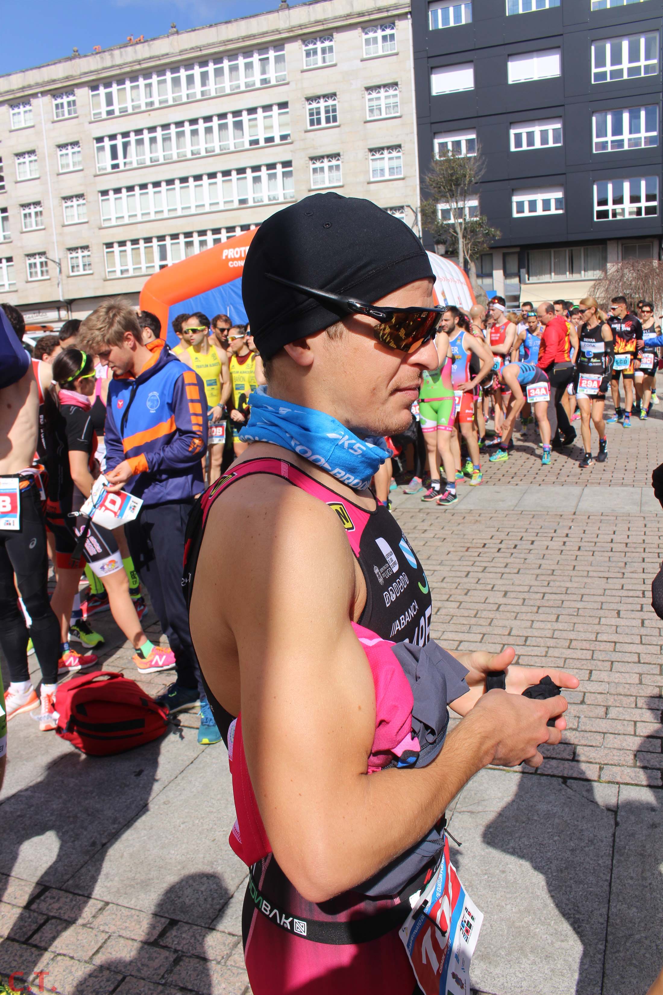 Fotos Campeonato España Duatlón por relevos mixtos - Precompetición y salida
