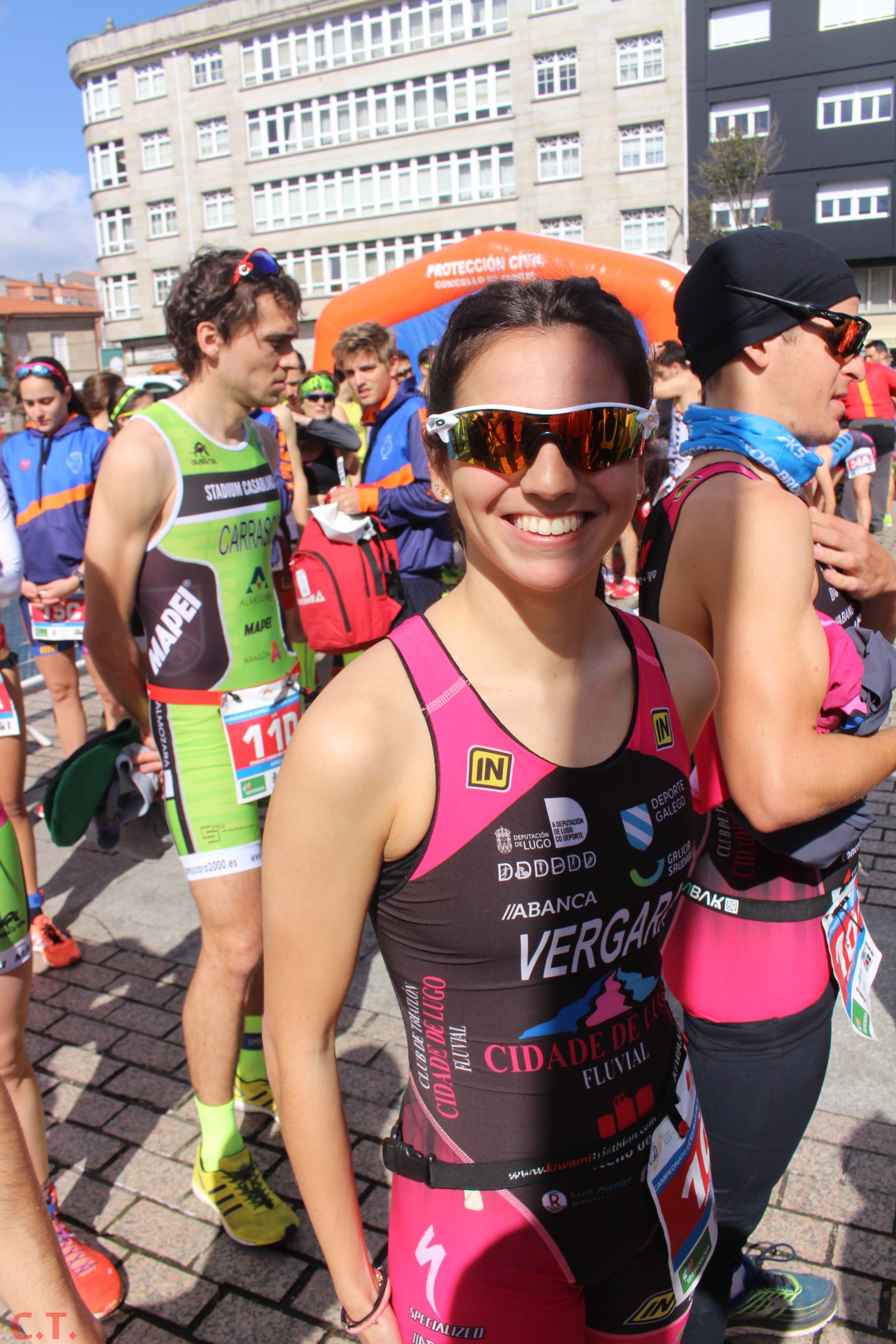 Fotos Campeonato España Duatlón por relevos mixtos - Precompetición y salida