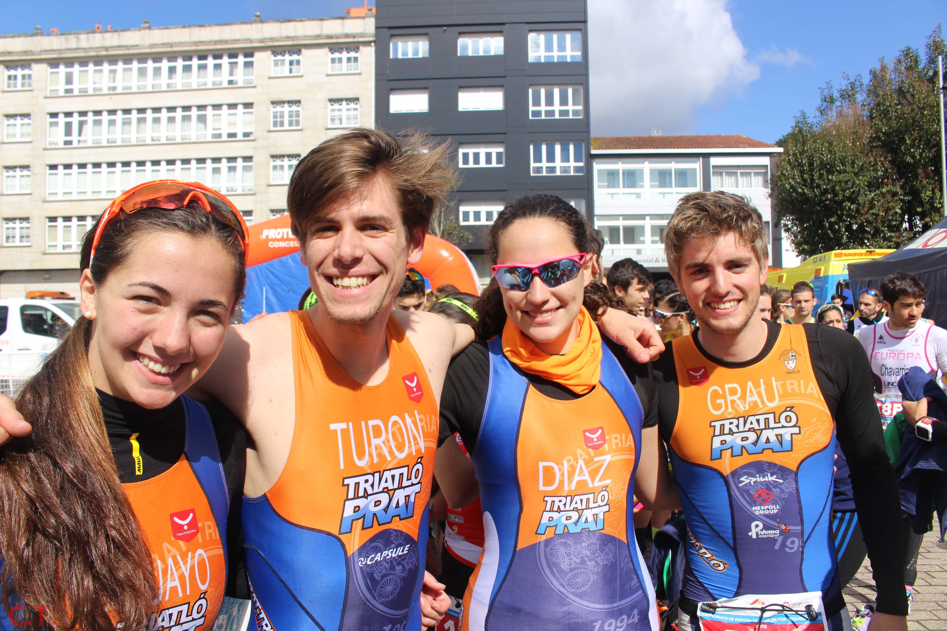 Fotos Campeonato España Duatlón por relevos mixtos - Precompetición y salida