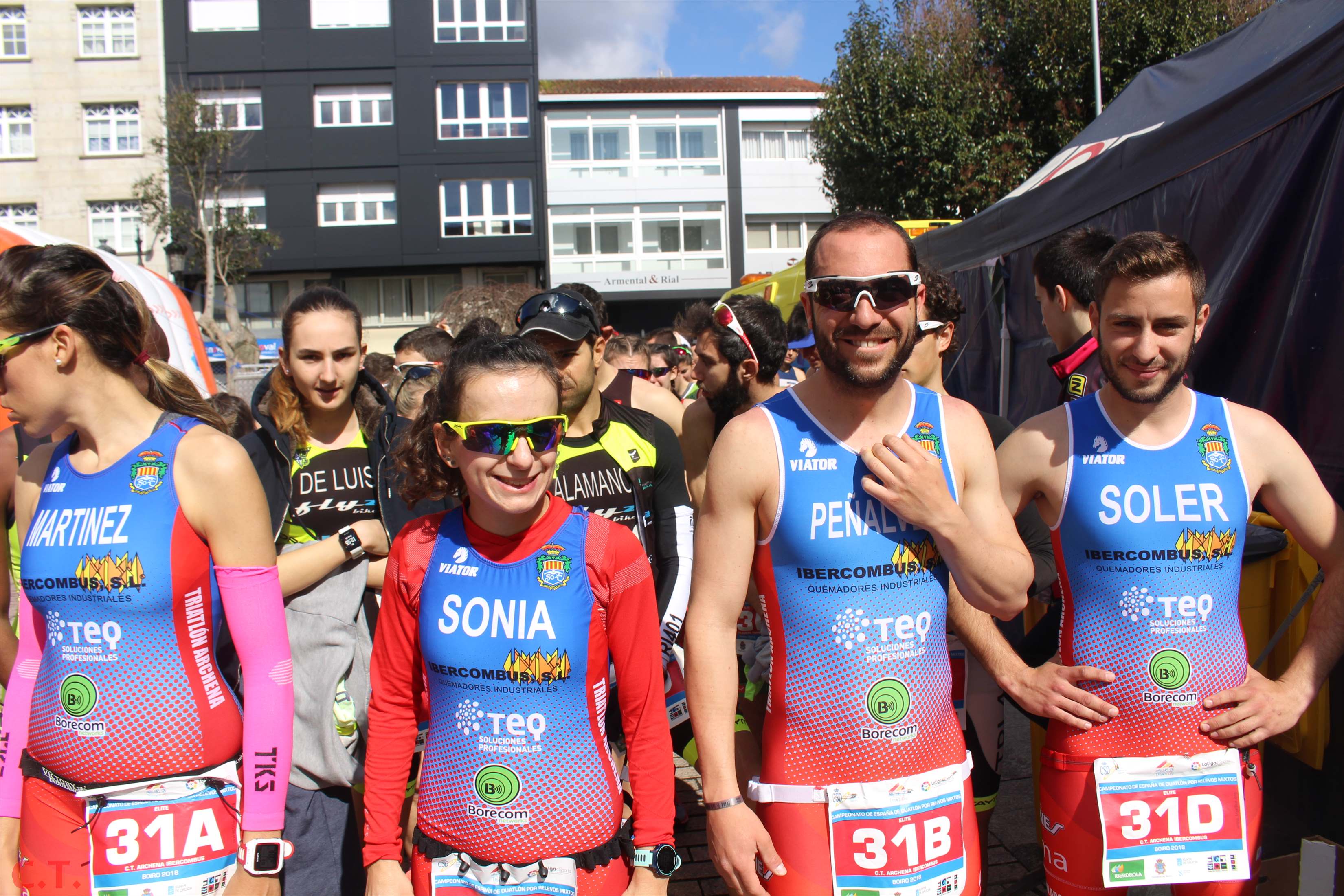 Fotos Campeonato España Duatlón por relevos mixtos - Precompetición y salida