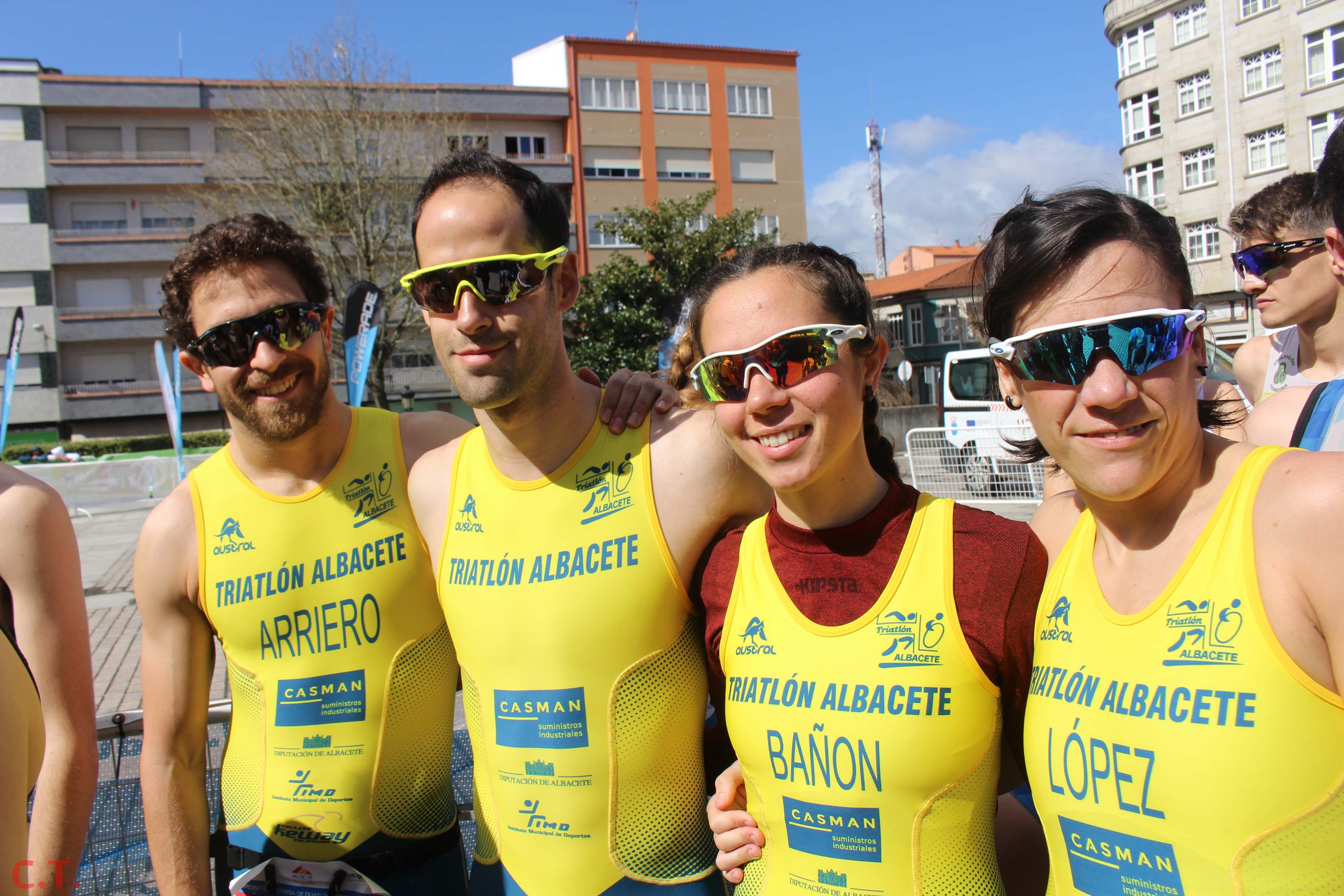 Fotos Campeonato España Duatlón por relevos mixtos - Precompetición y salida