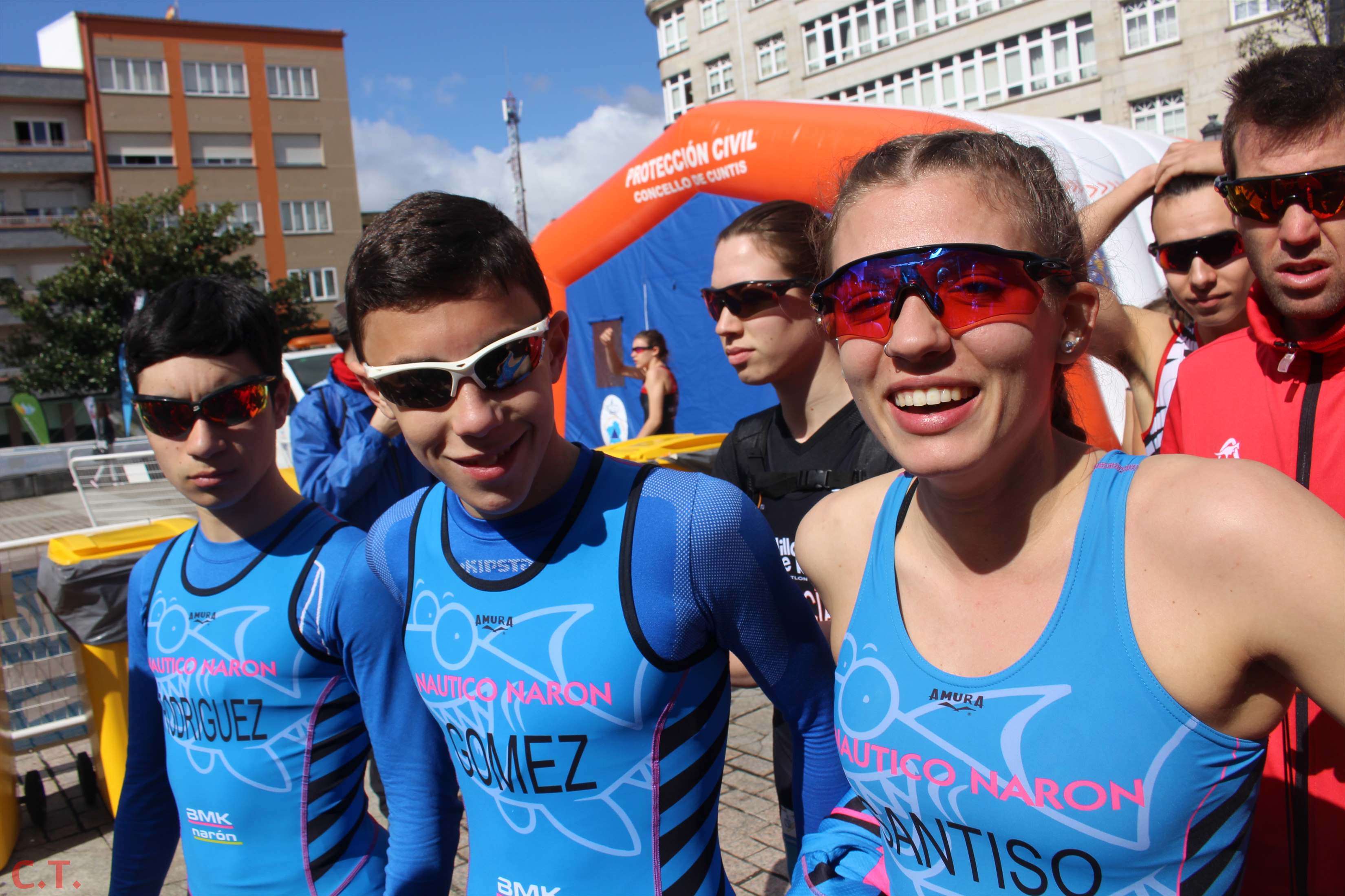 Fotos Campeonato España Duatlón por relevos mixtos - Precompetición y salida