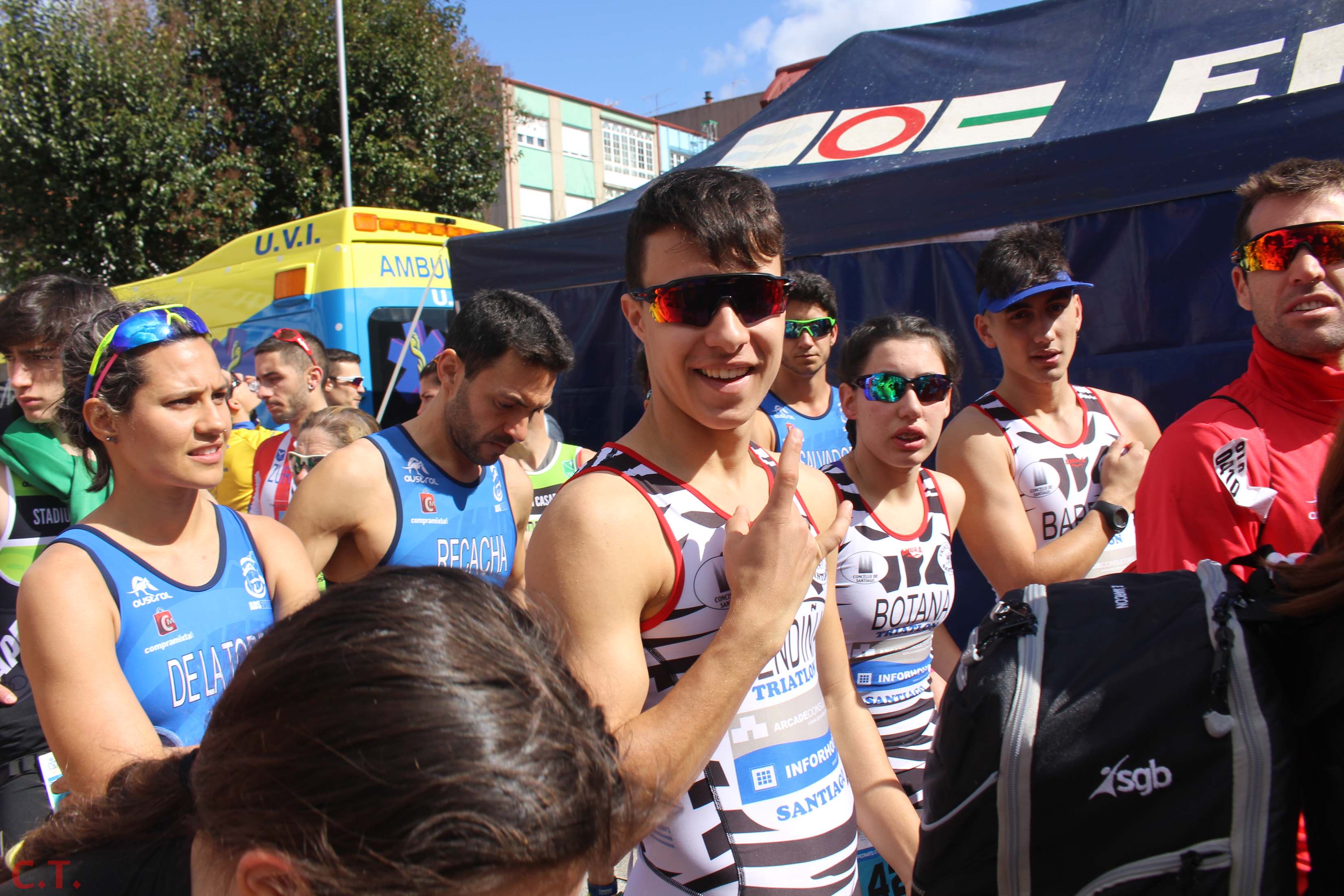 Fotos Campeonato España Duatlón por relevos mixtos - Precompetición y salida