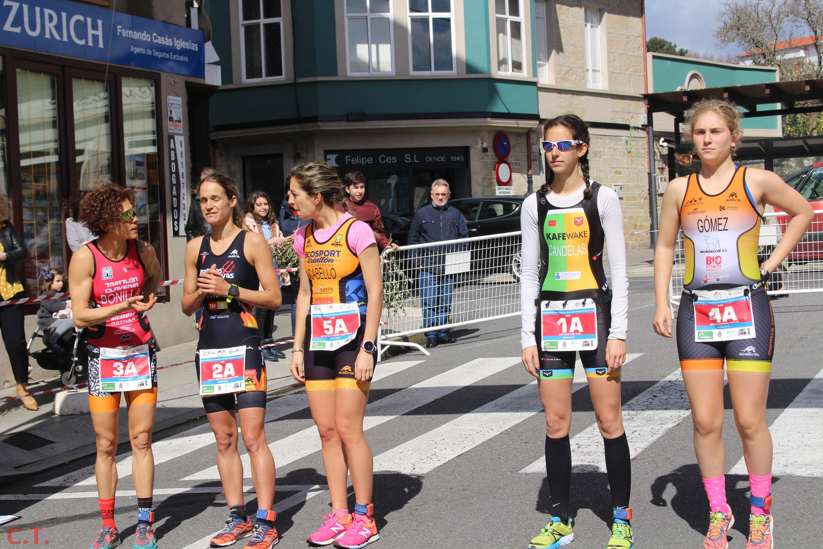 Fotos Campeonato España Duatlón por relevos mixtos - Precompetición y salida