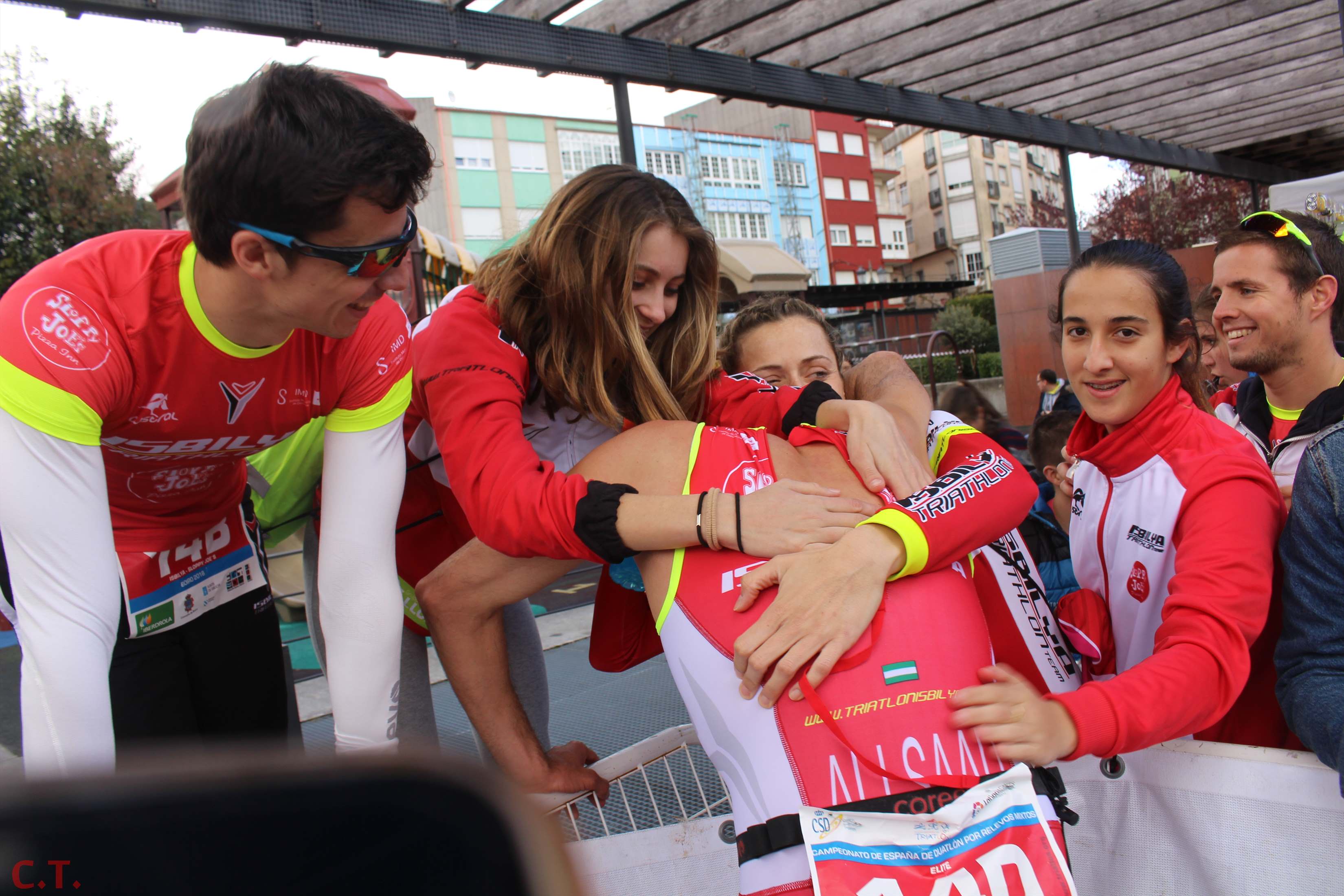 Fotos Campeonato España Duatlón por relevos mixtos - Meta