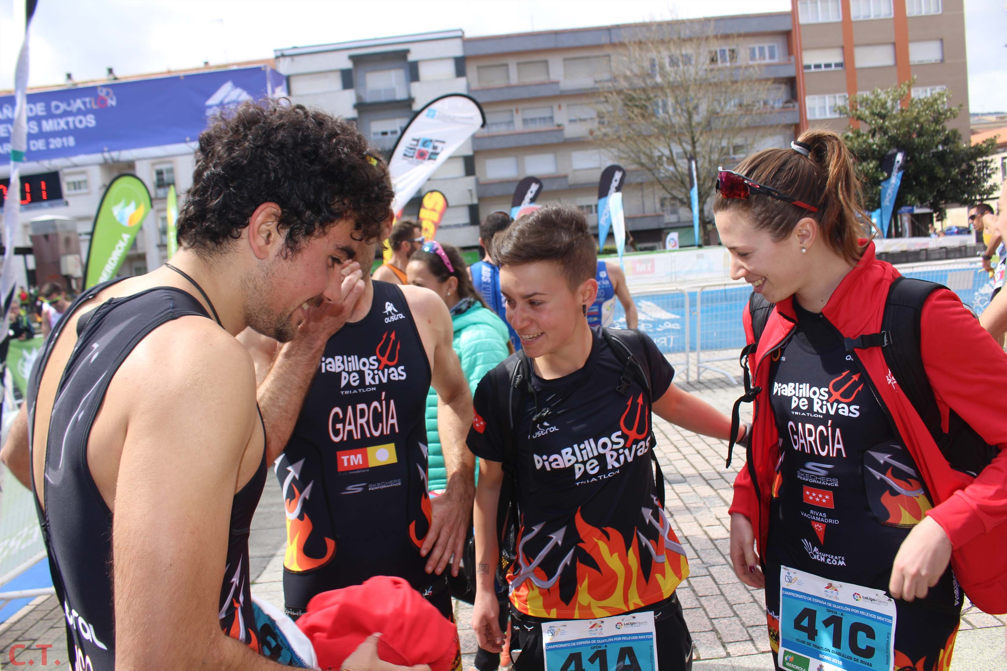 Fotos Campeonato España Duatlón por relevos mixtos - Meta