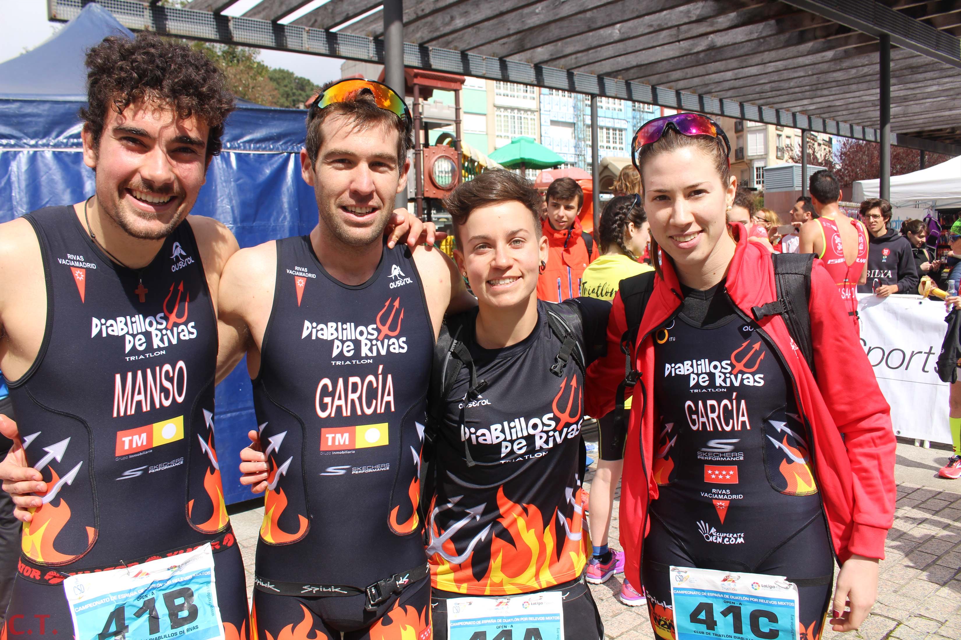 Fotos Campeonato España Duatlón por relevos mixtos - Meta