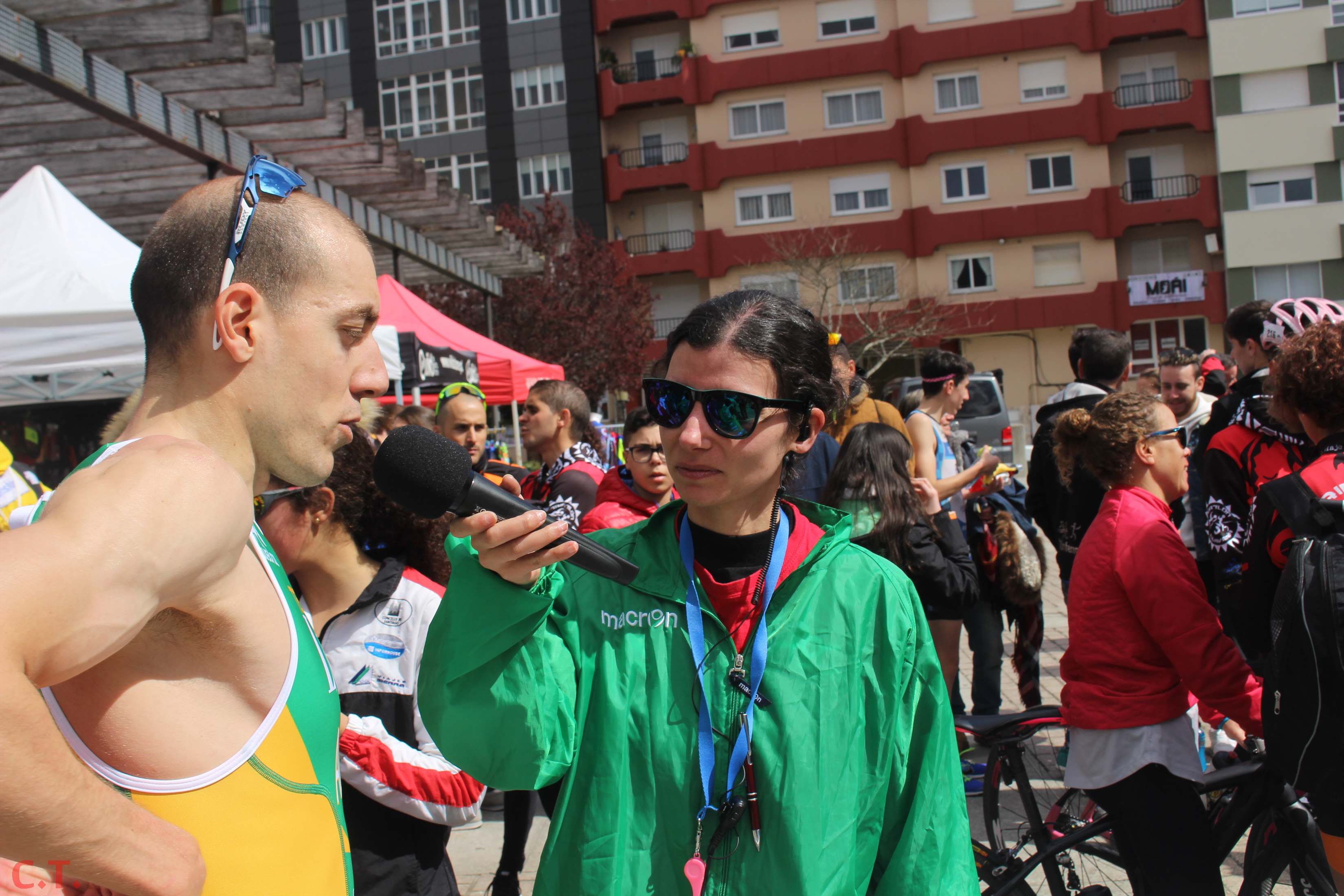 Fotos Campeonato España Duatlón por relevos mixtos - Meta