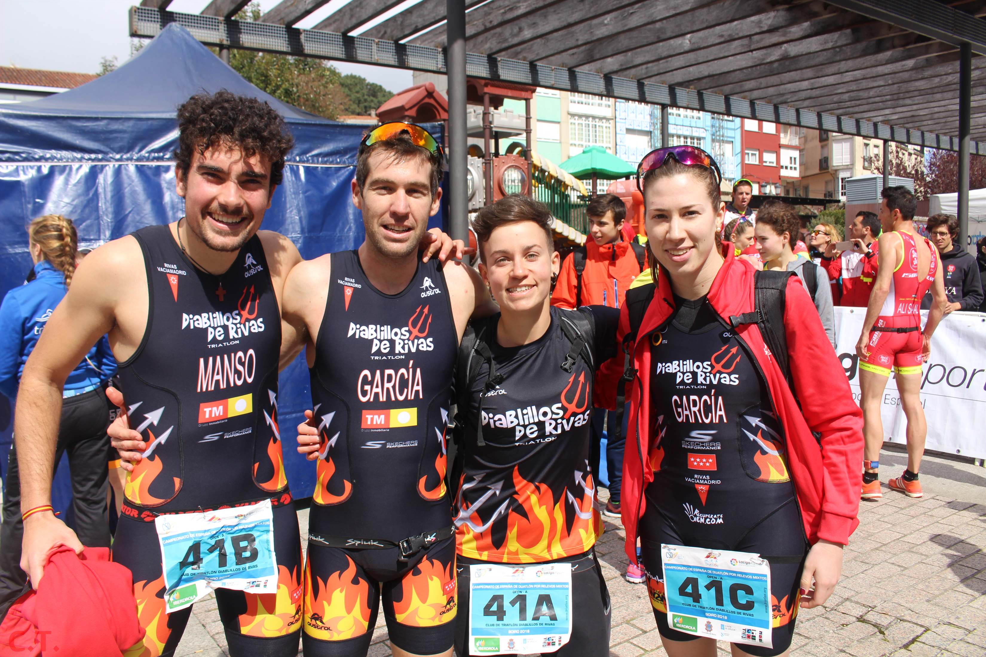 Fotos Campeonato España Duatlón por relevos mixtos - Meta