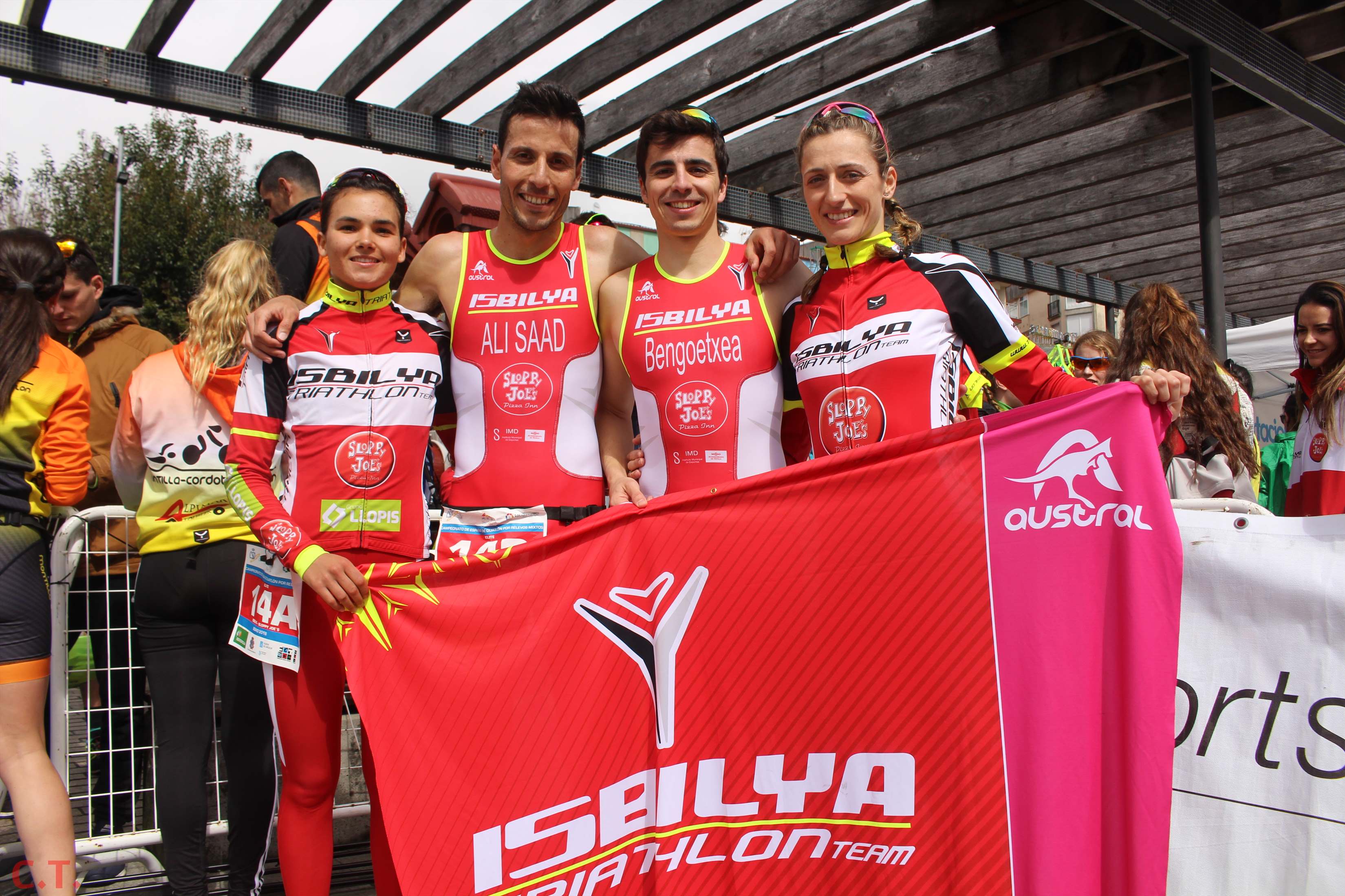 Fotos Campeonato España Duatlón por relevos mixtos - Meta