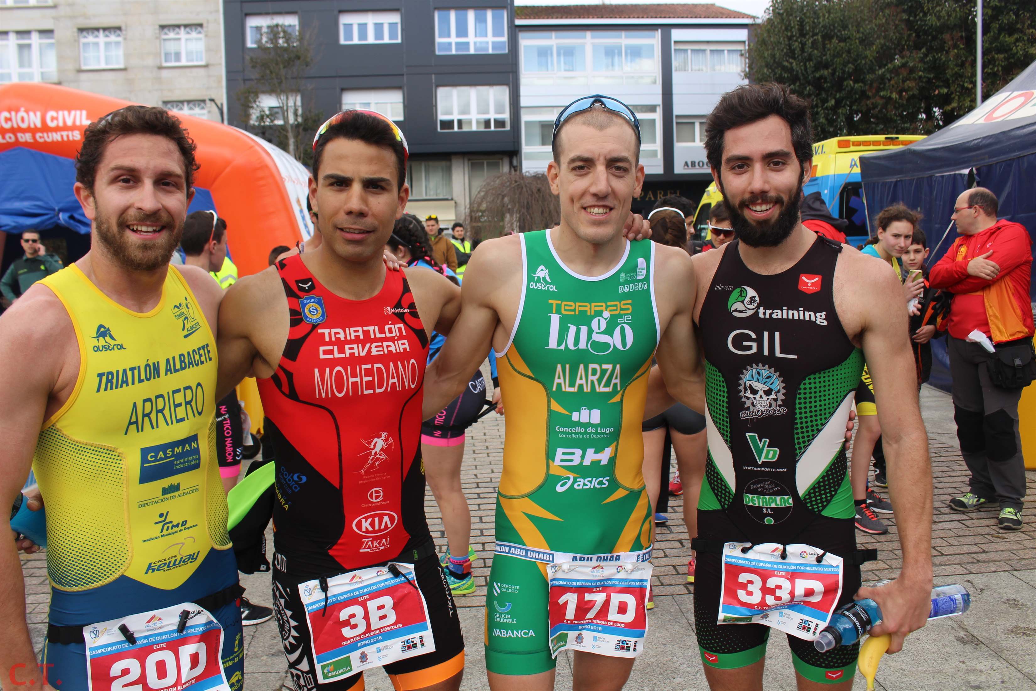 Fotos Campeonato España Duatlón por relevos mixtos - Meta