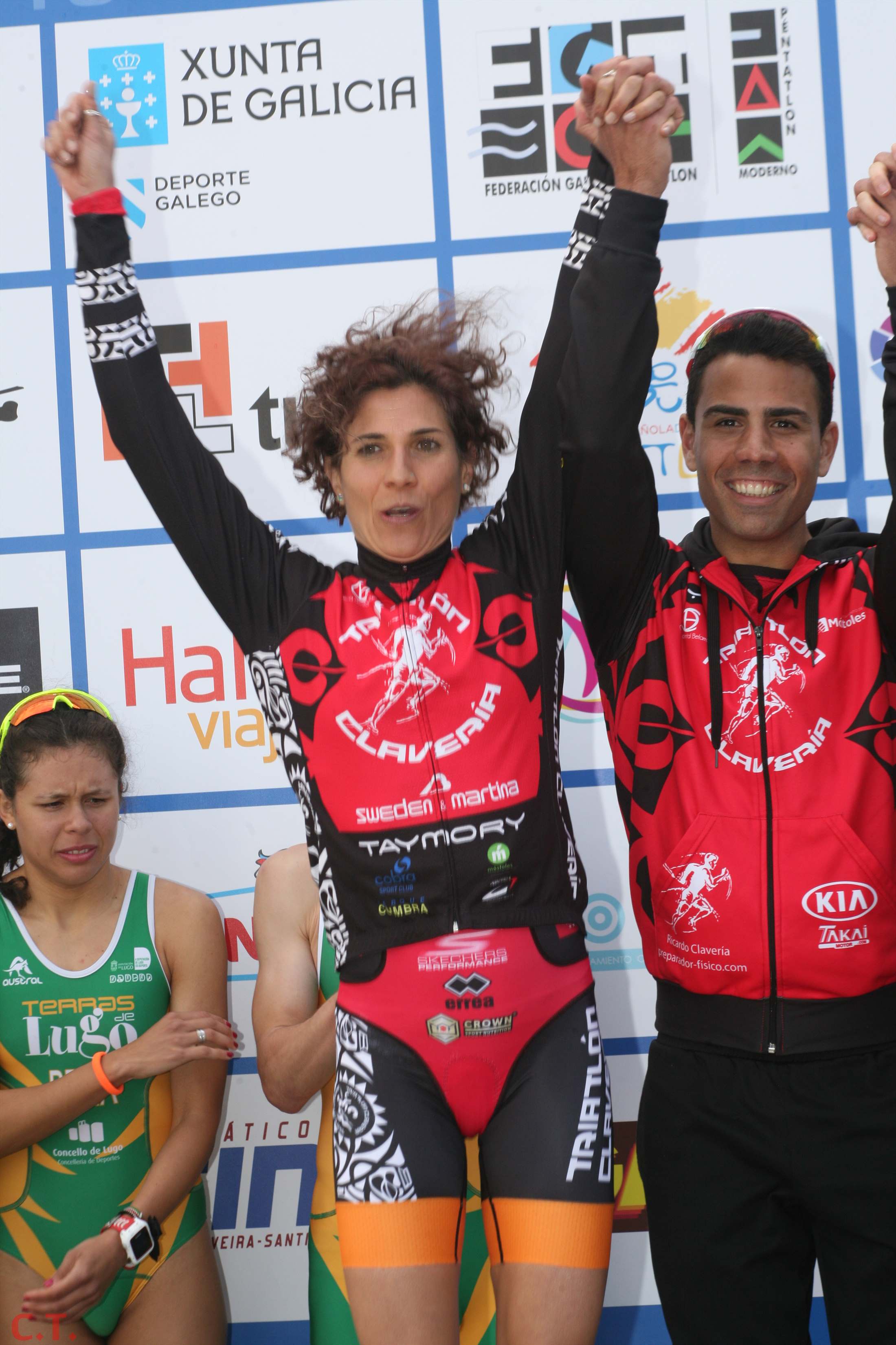 Fotos Campeonato España Duatlón por relevos mixtos - Entrega de premios