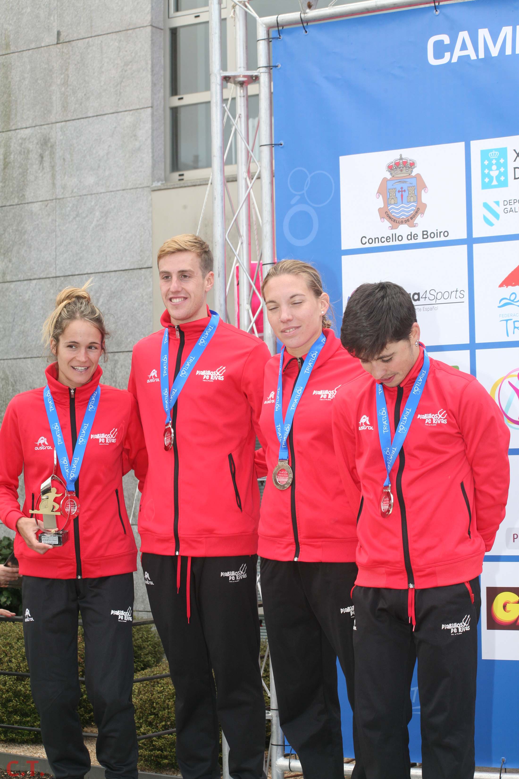 Fotos Campeonato España Duatlón por relevos mixtos - Entrega de premios