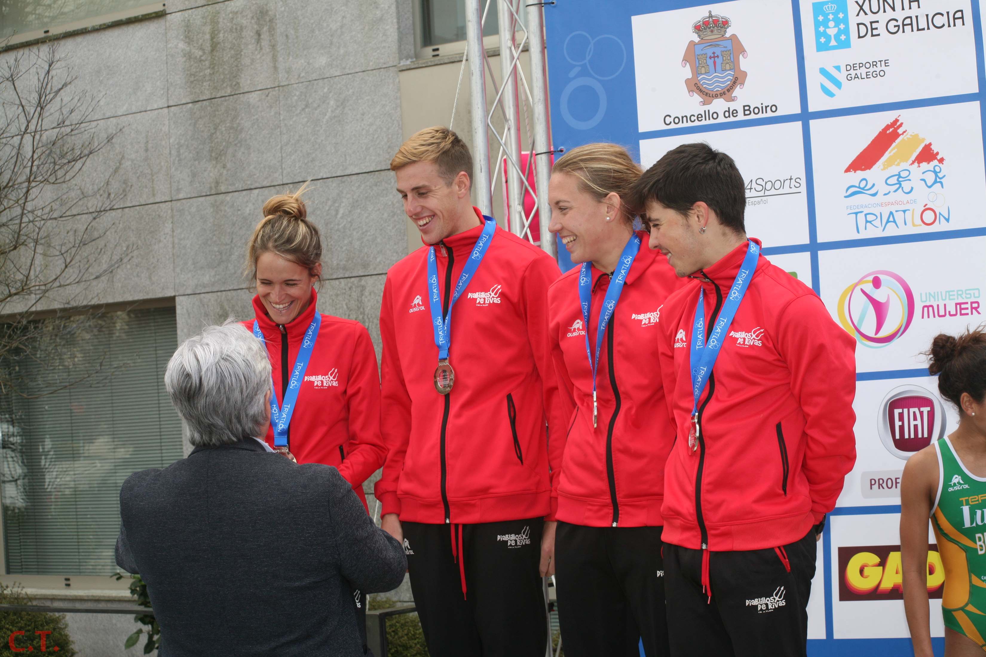 Fotos Campeonato España Duatlón por relevos mixtos - Entrega de premios