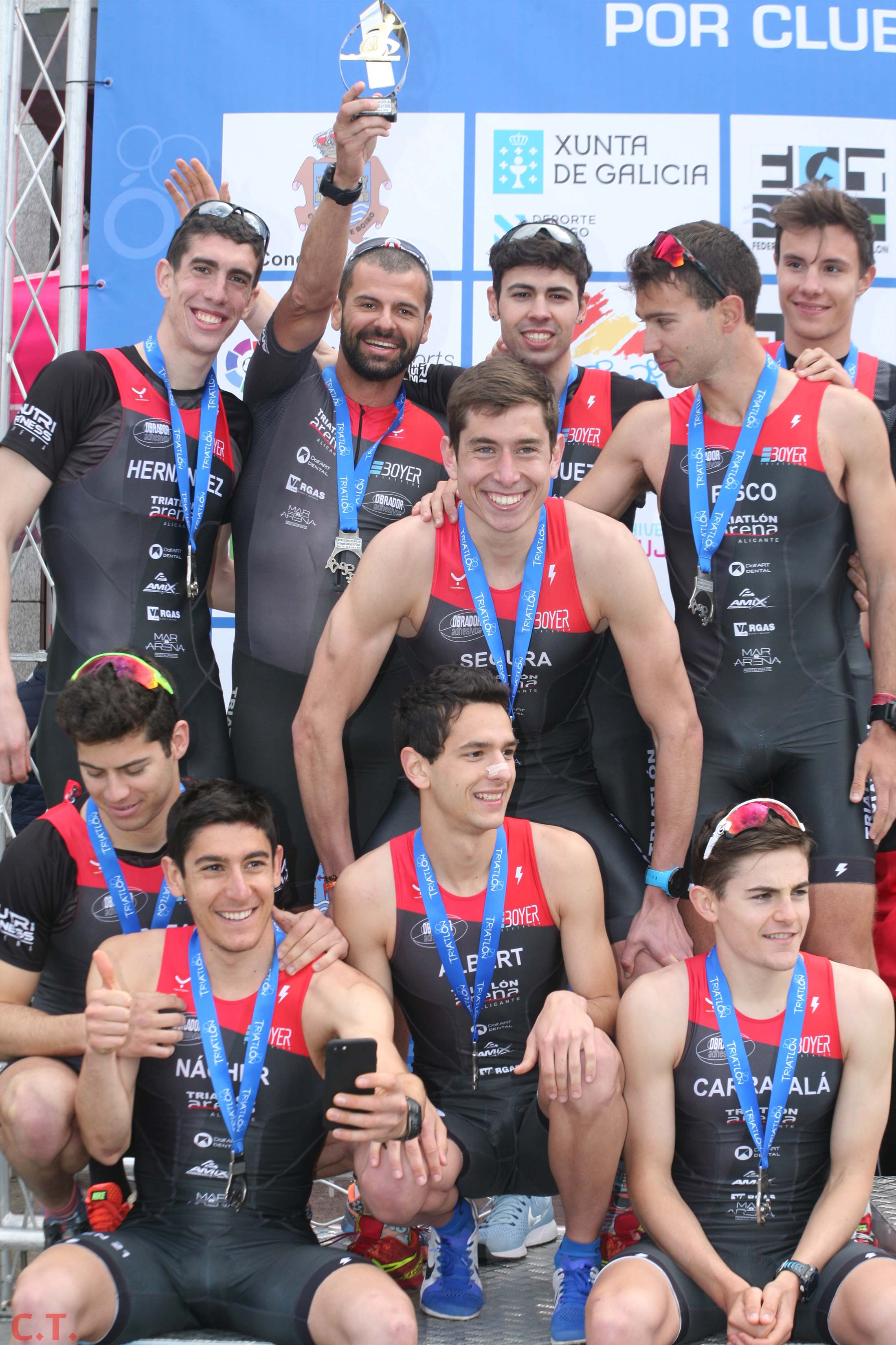 Fotos Campeonato España Duatlón por relevos mixtos - Entrega de premios