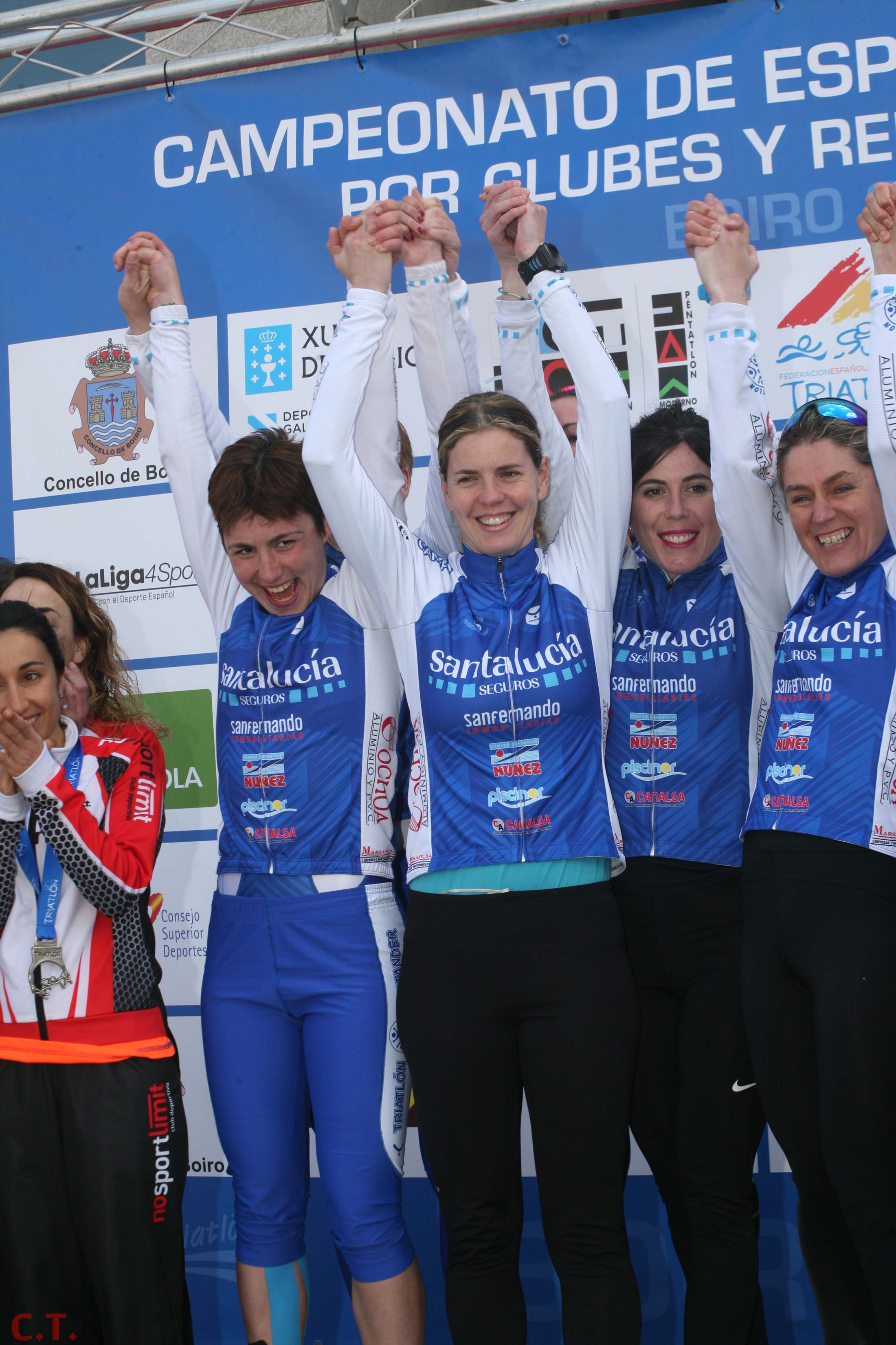 Fotos Campeonato España Duatlón por relevos mixtos - Entrega de premios