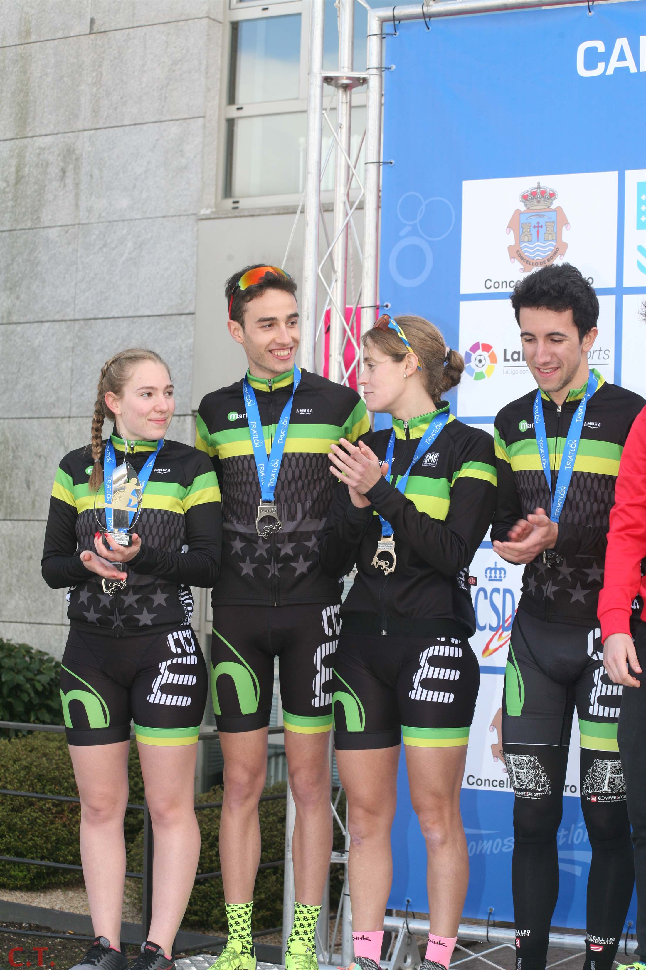 Fotos Campeonato España Duatlón por relevos mixtos - Entrega de premios