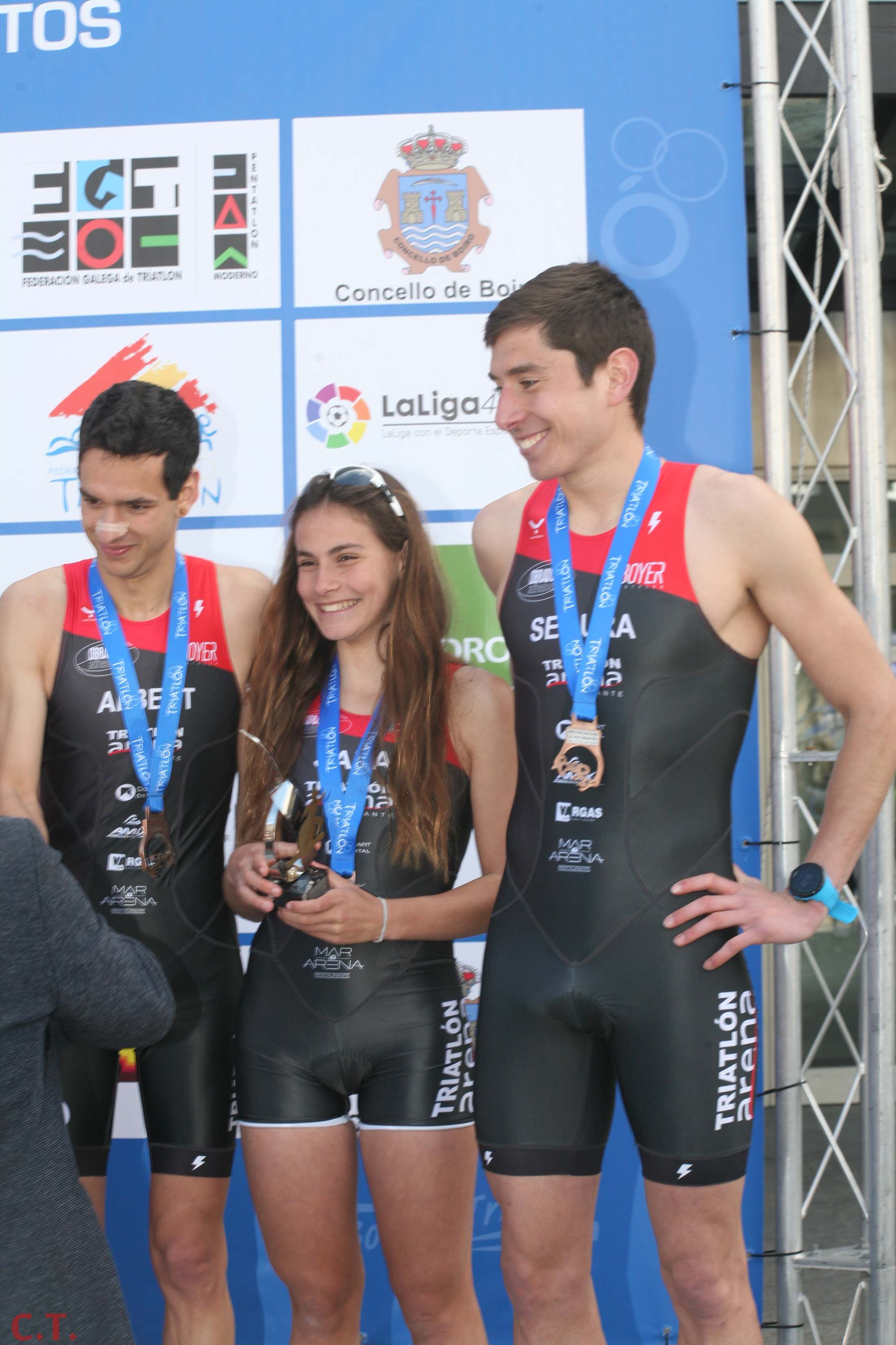 Fotos Campeonato España Duatlón por relevos mixtos - Entrega de premios