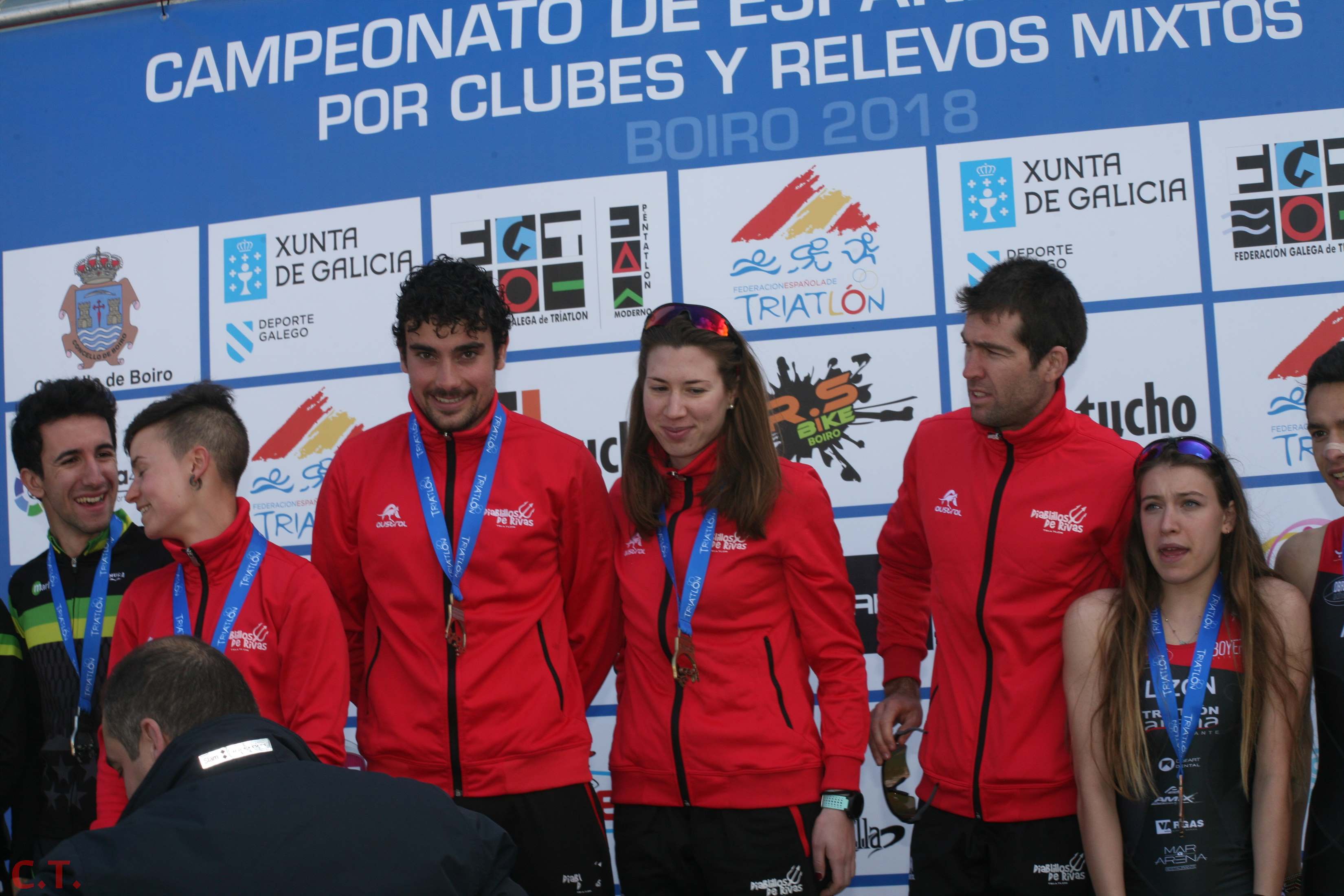 Fotos Campeonato España Duatlón por relevos mixtos - Entrega de premios