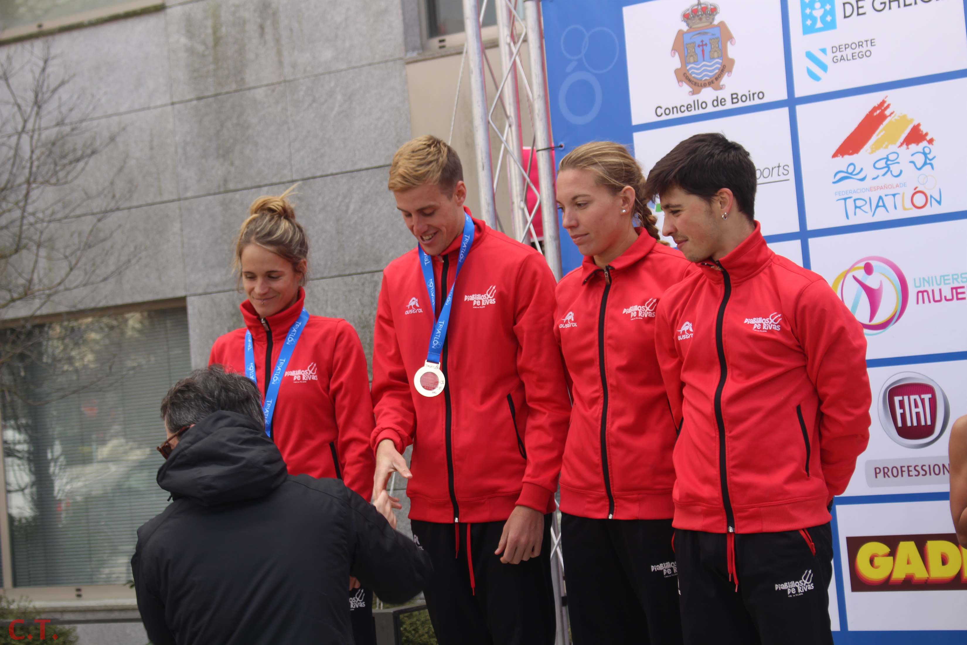 Fotos Campeonato España Duatlón por relevos mixtos - Entrega de premios