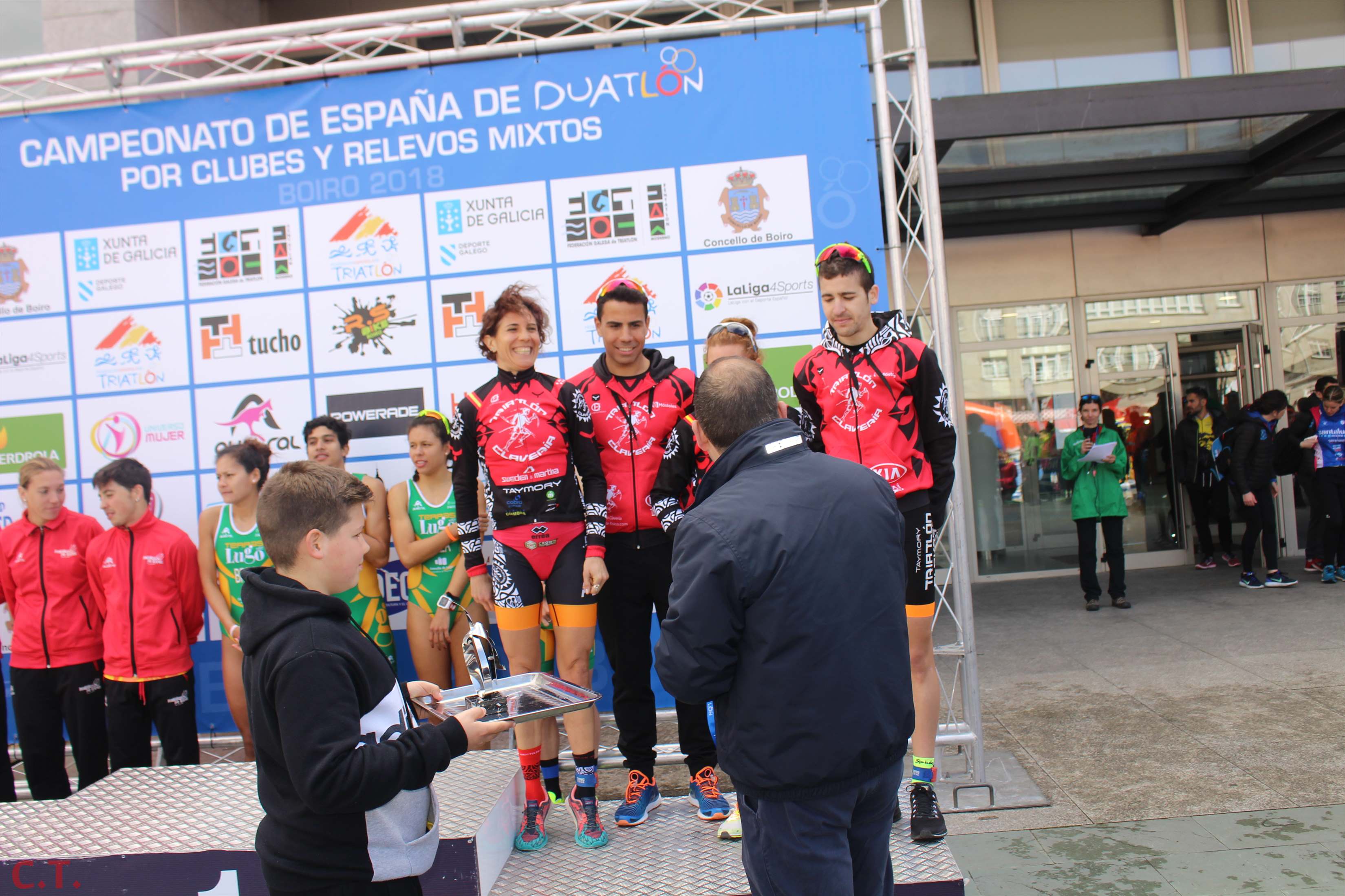 Fotos Campeonato España Duatlón por relevos mixtos - Entrega de premios