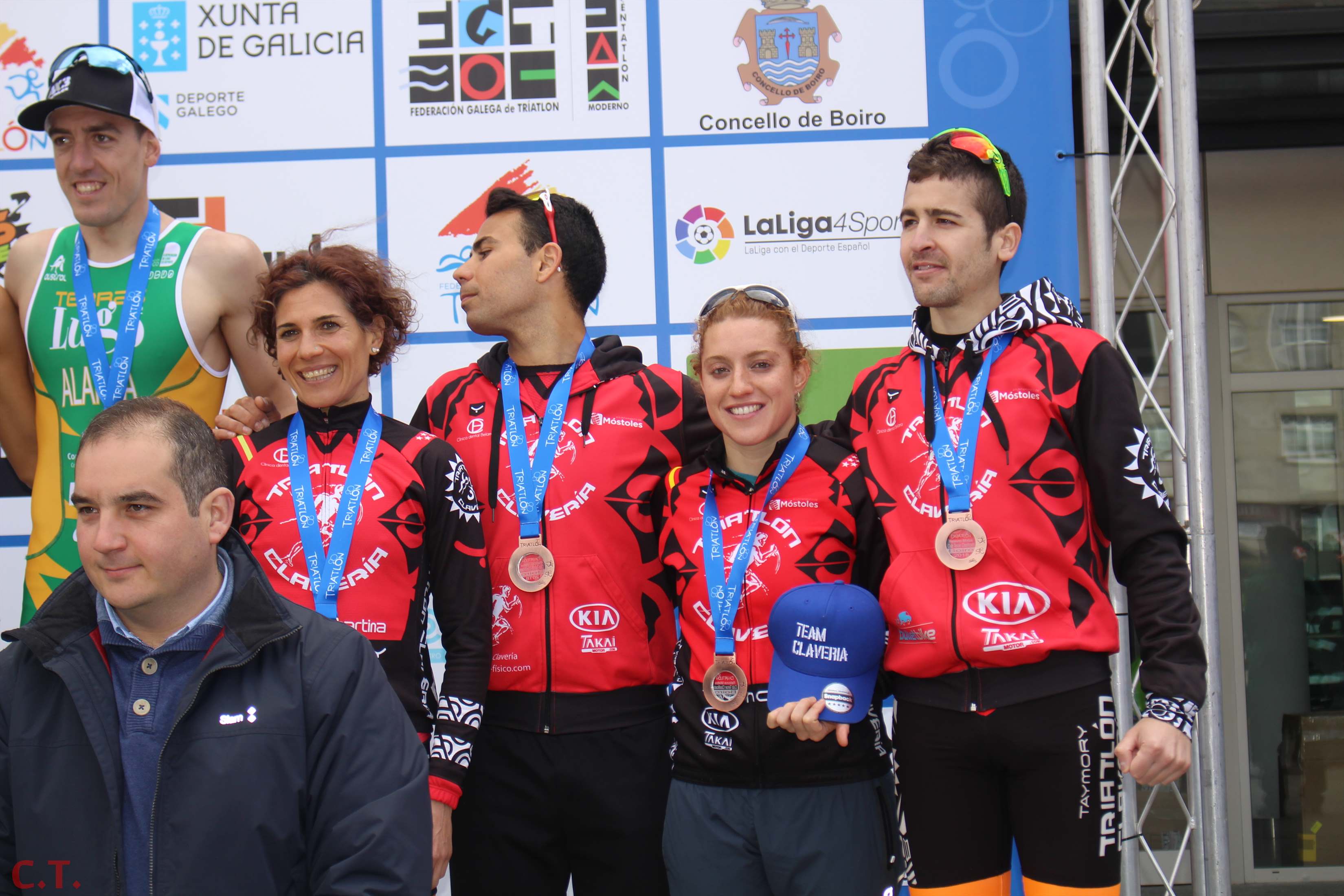 Fotos Campeonato España Duatlón por relevos mixtos - Entrega de premios