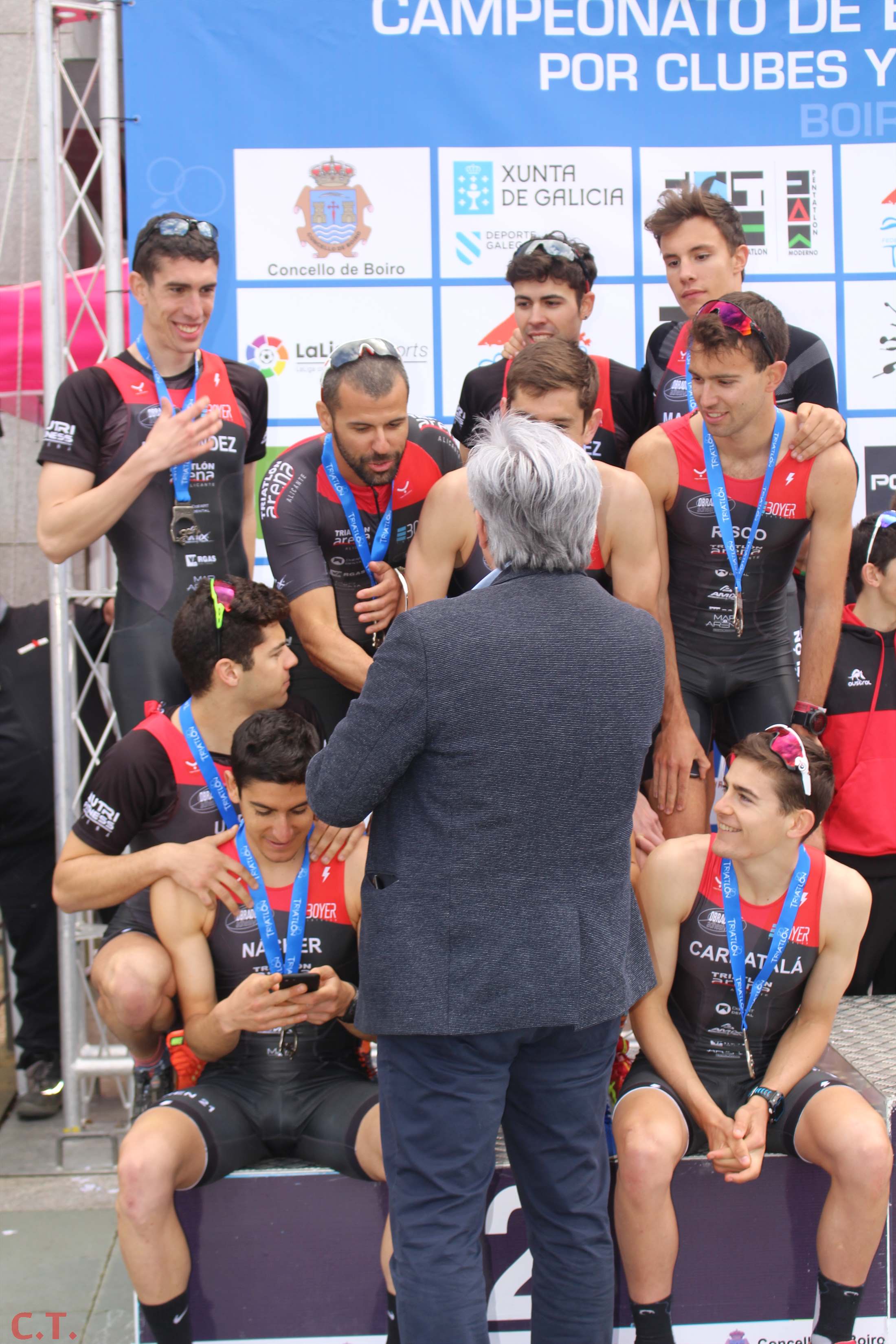 Fotos Campeonato España Duatlón por relevos mixtos - Entrega de premios
