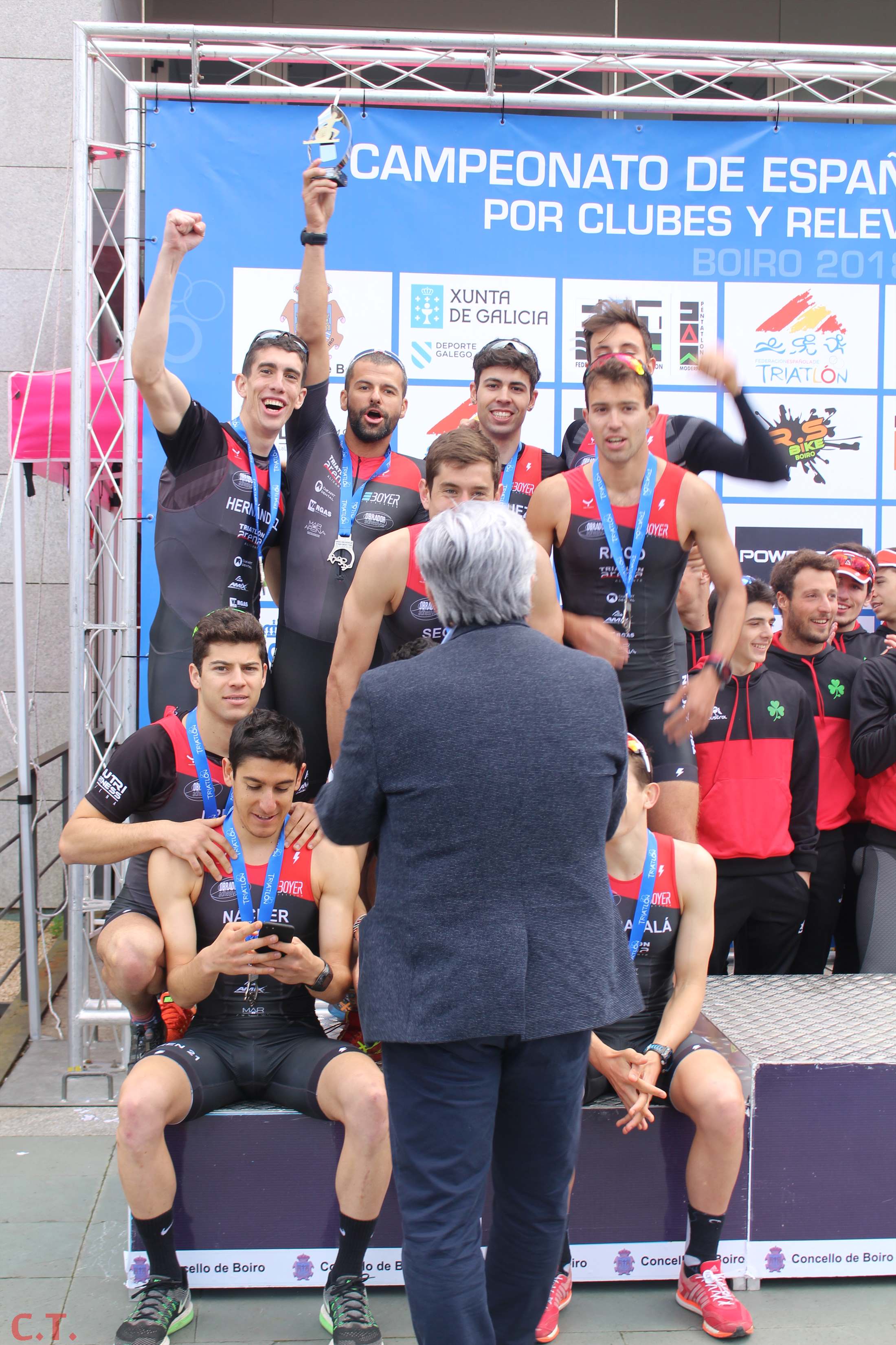 Fotos Campeonato España Duatlón por relevos mixtos - Entrega de premios