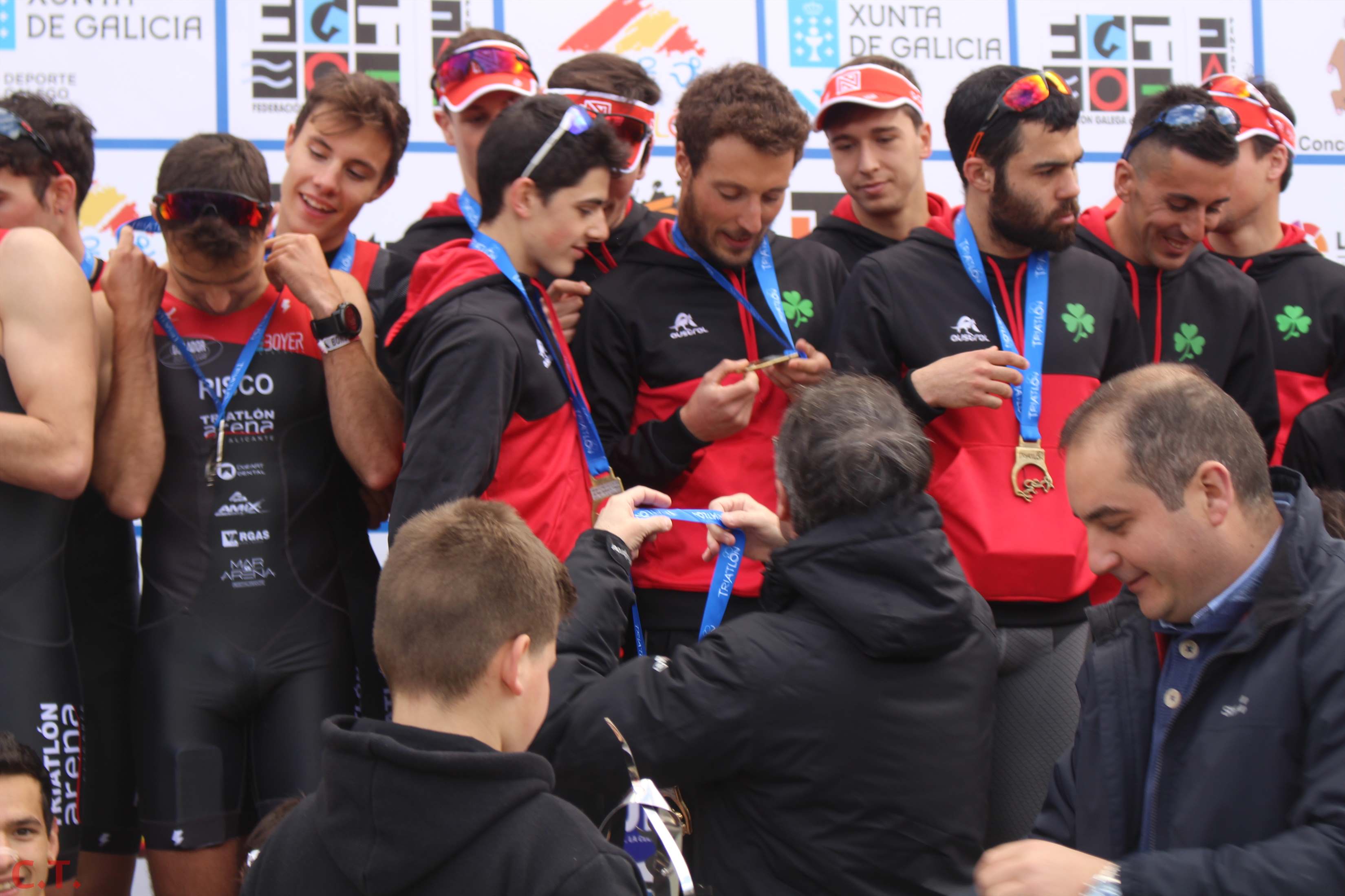 Fotos Campeonato España Duatlón por relevos mixtos - Entrega de premios