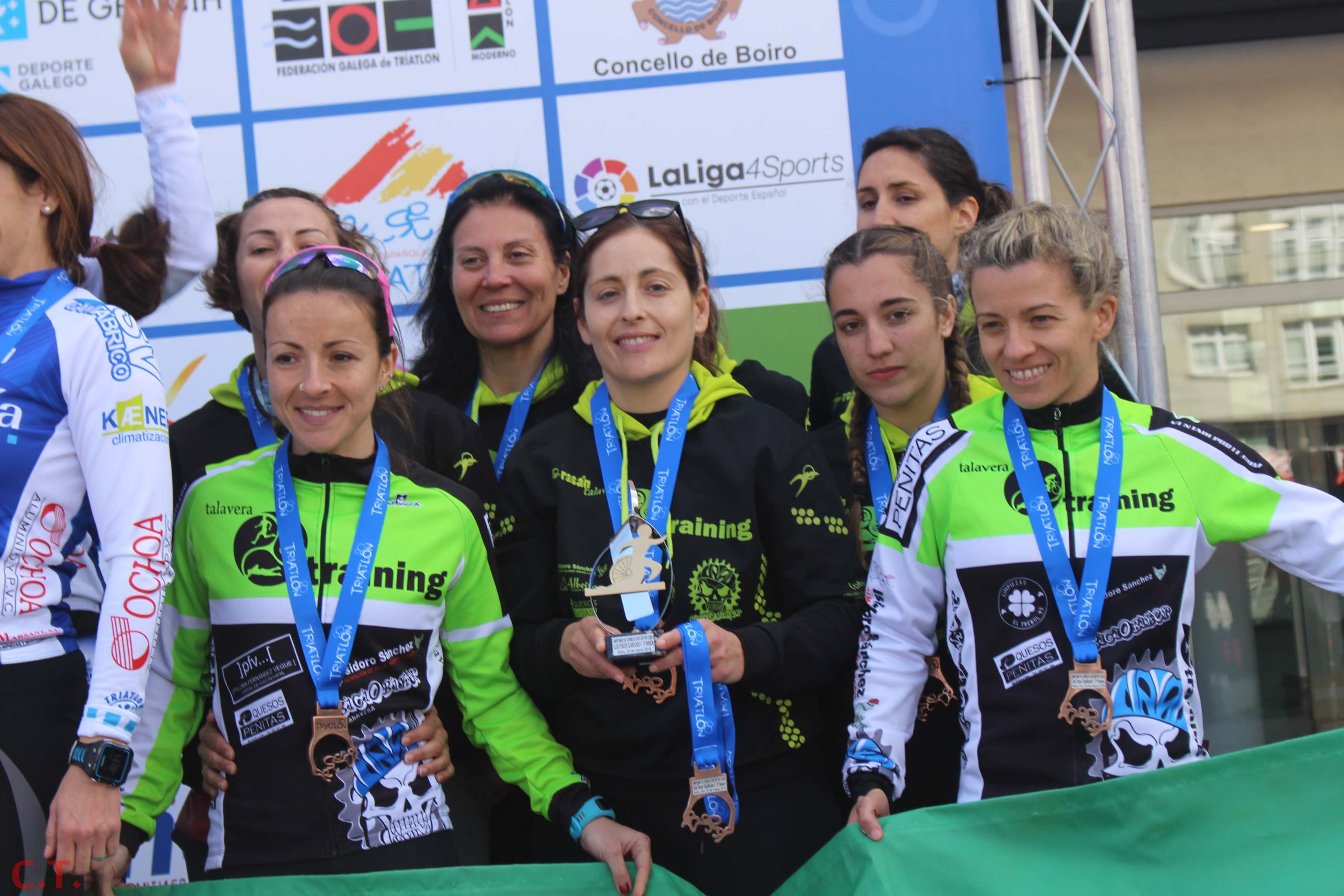 Fotos Campeonato España Duatlón por relevos mixtos - Entrega de premios