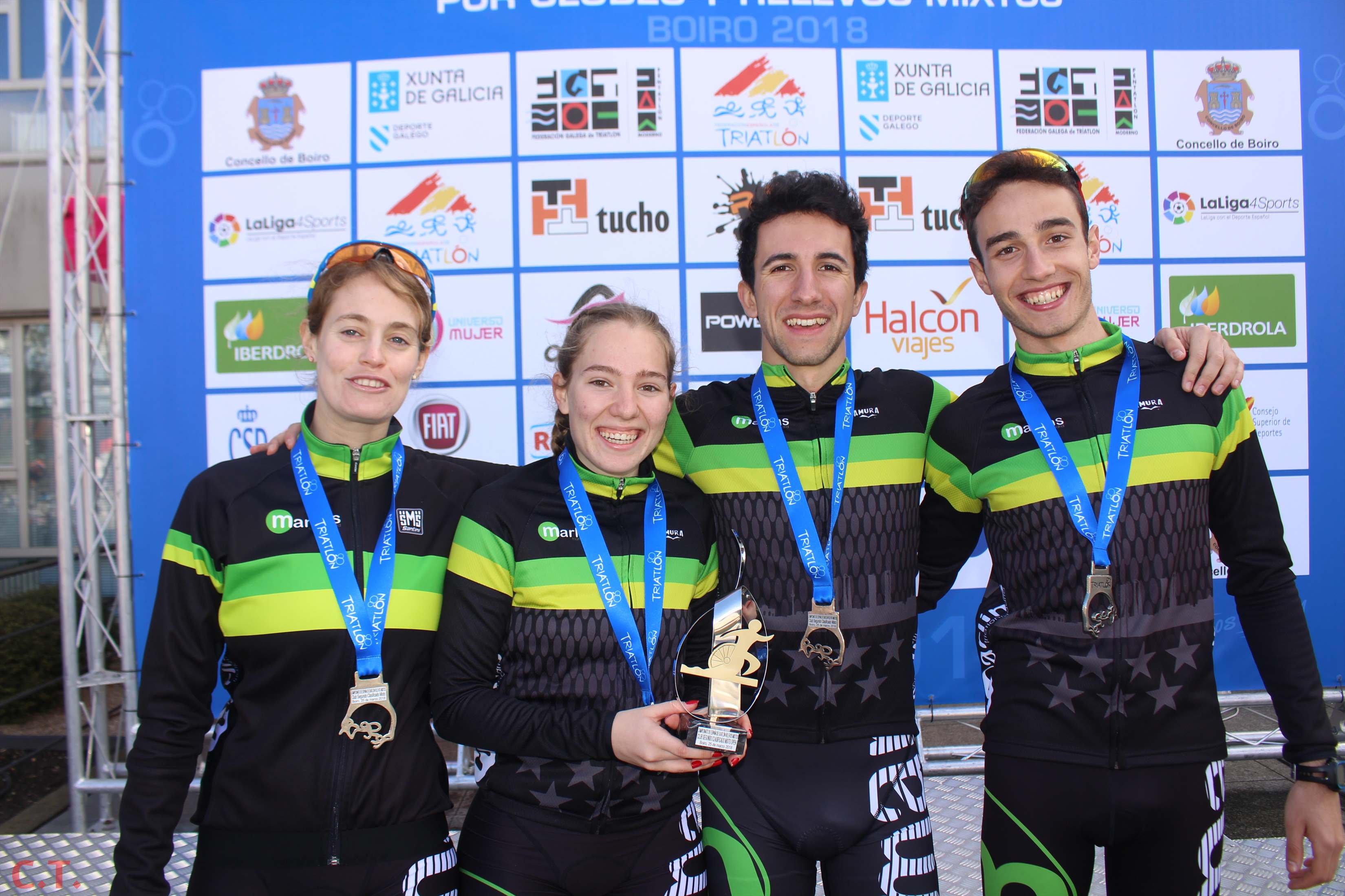 Fotos Campeonato España Duatlón por relevos mixtos - Entrega de premios