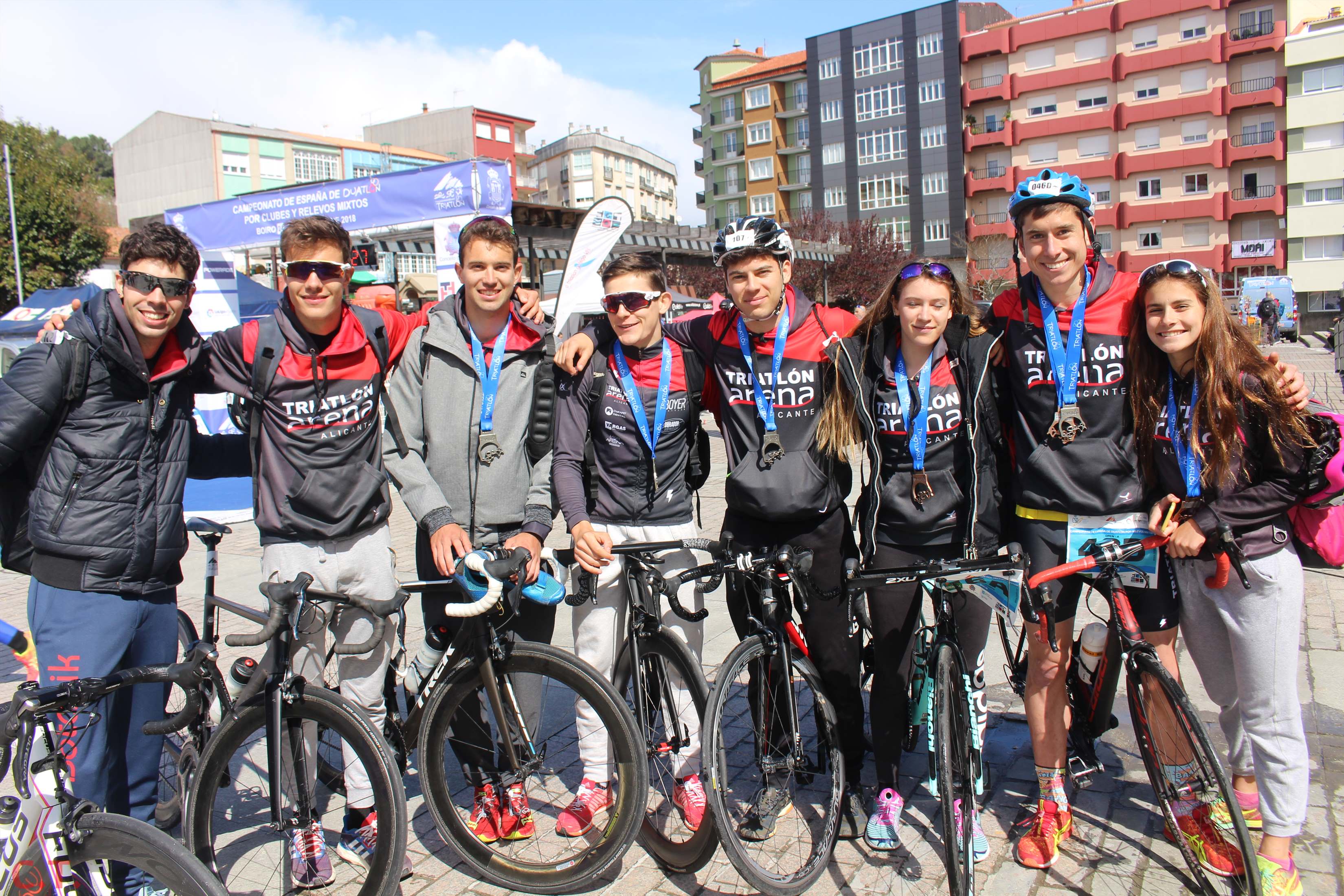 Fotos Campeonato España Duatlón por relevos mixtos - Entrega de premios