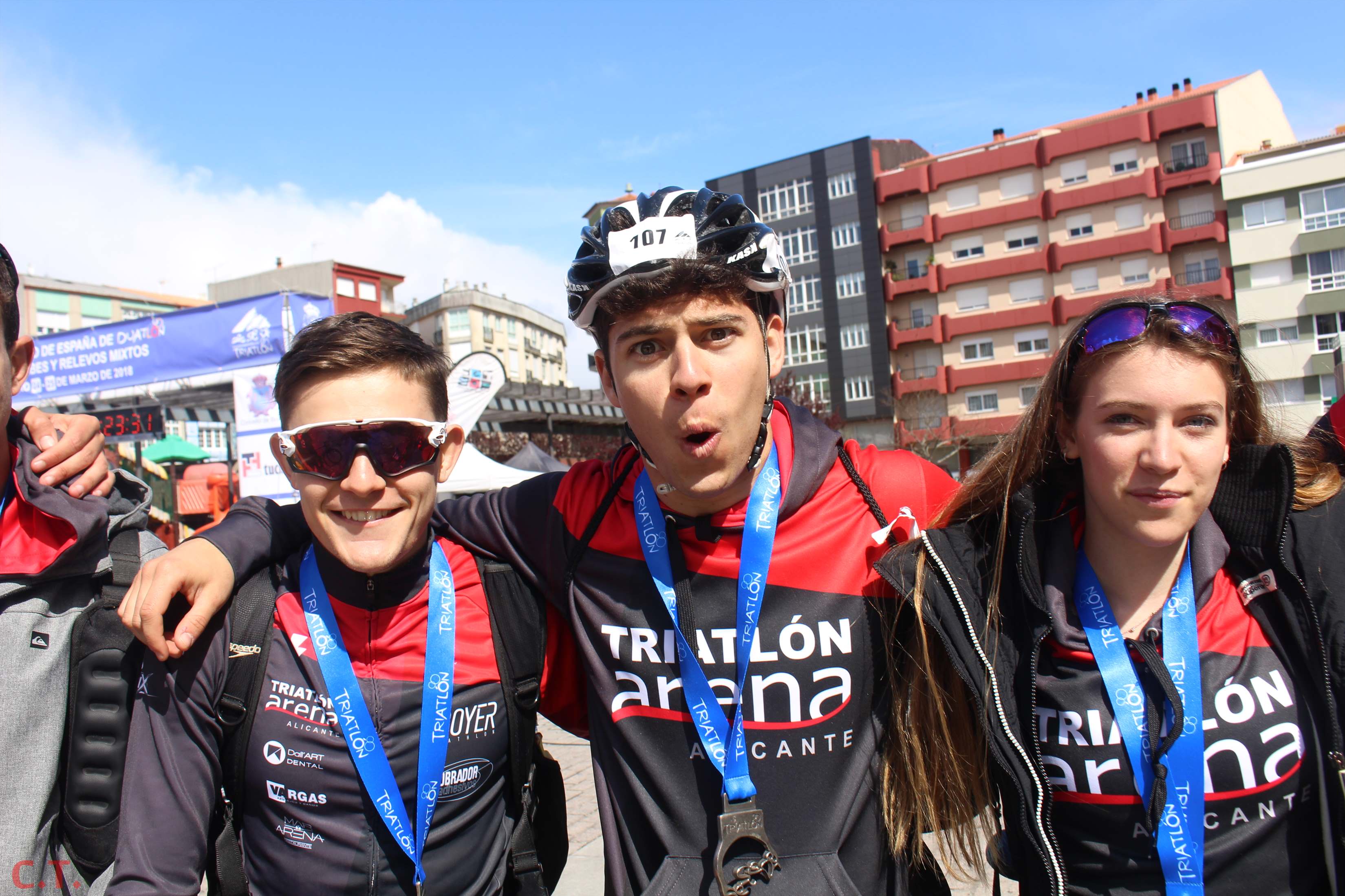 Fotos Campeonato España Duatlón por relevos mixtos - Entrega de premios