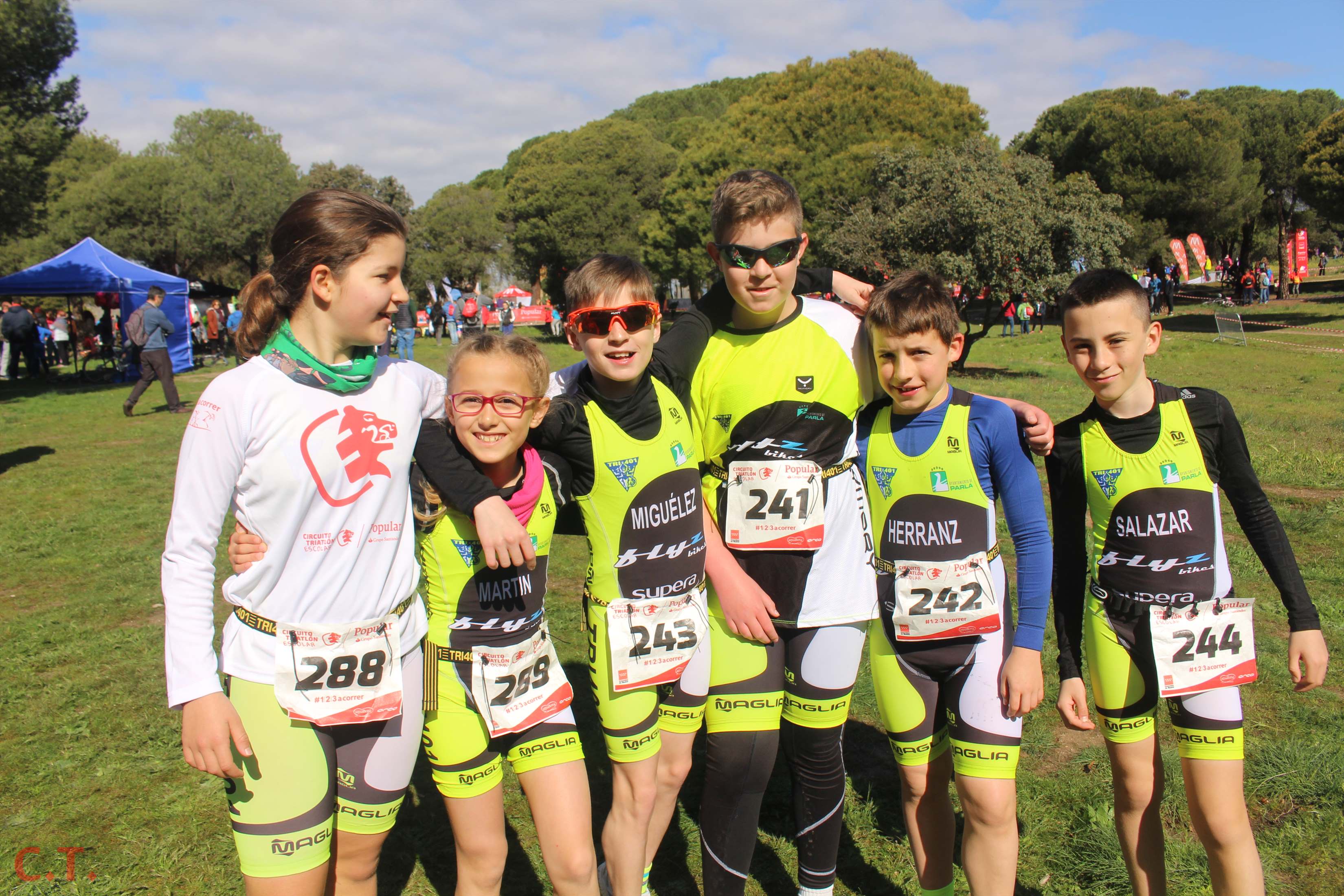 Duatlón Cross Escolar de Las Rozas (boxes y fuera de competición)