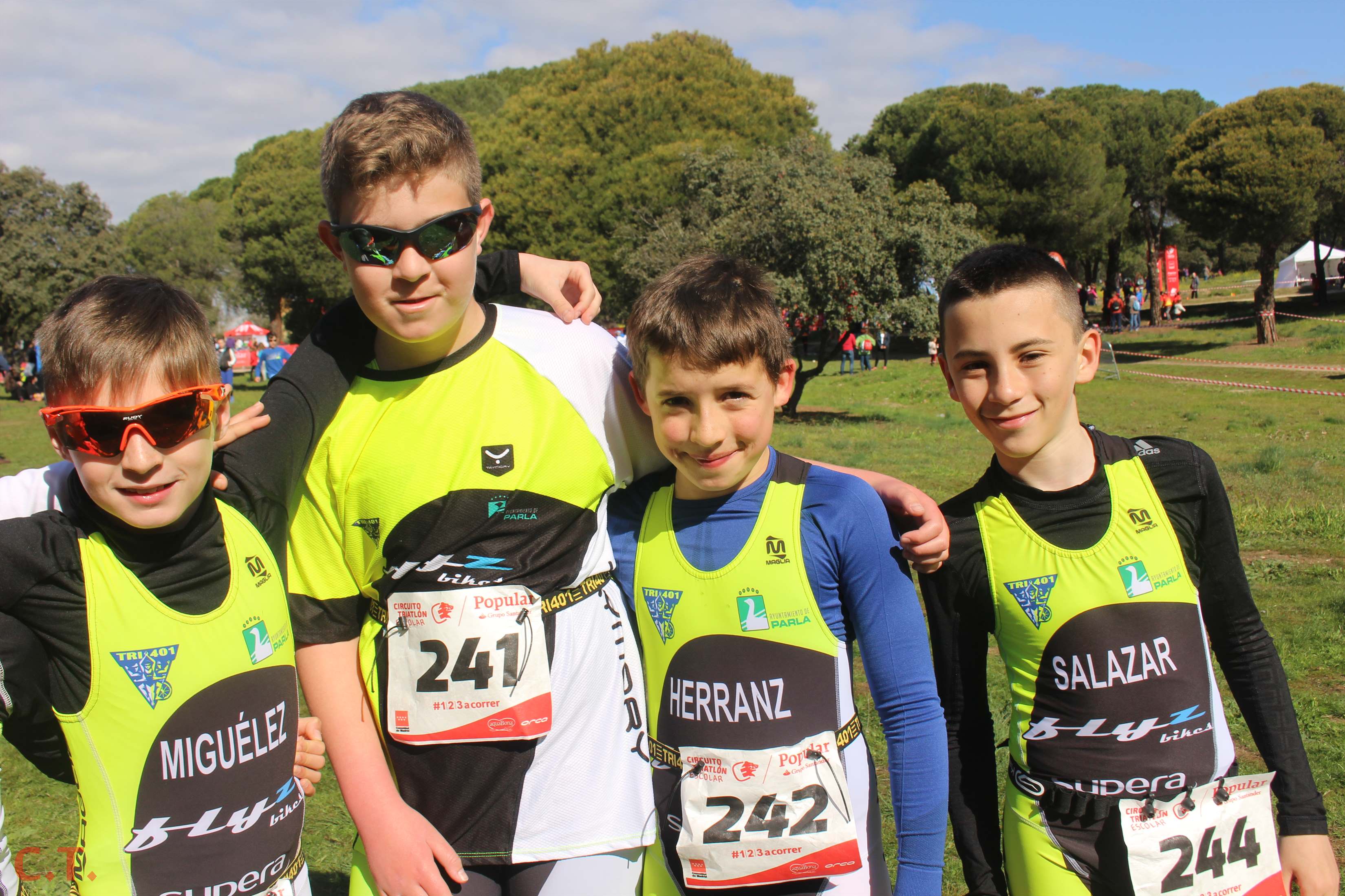 Duatlón Cross Escolar de Las Rozas (boxes y fuera de competición)