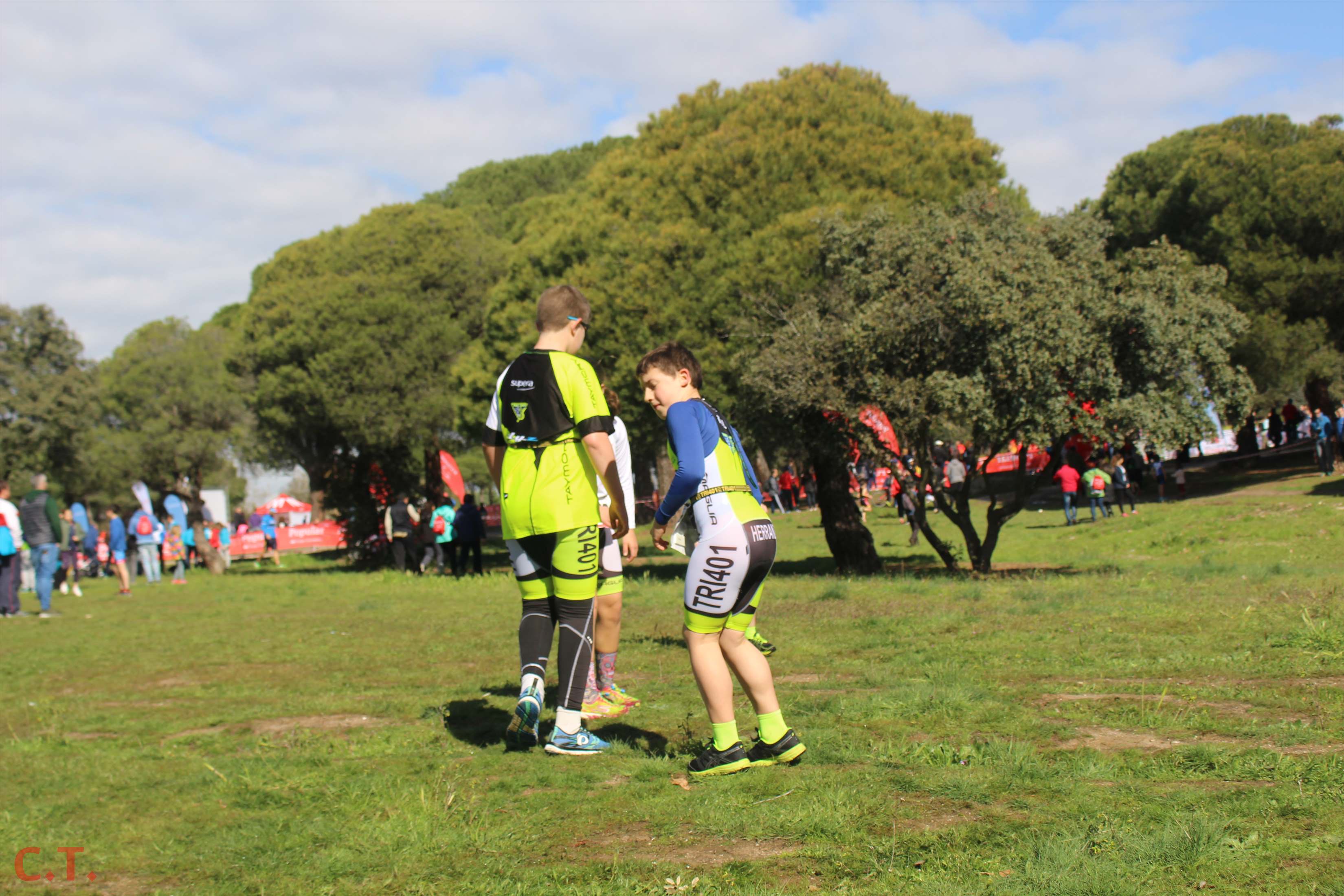 Duatlón Cross Escolar de Las Rozas (boxes y fuera de competición)