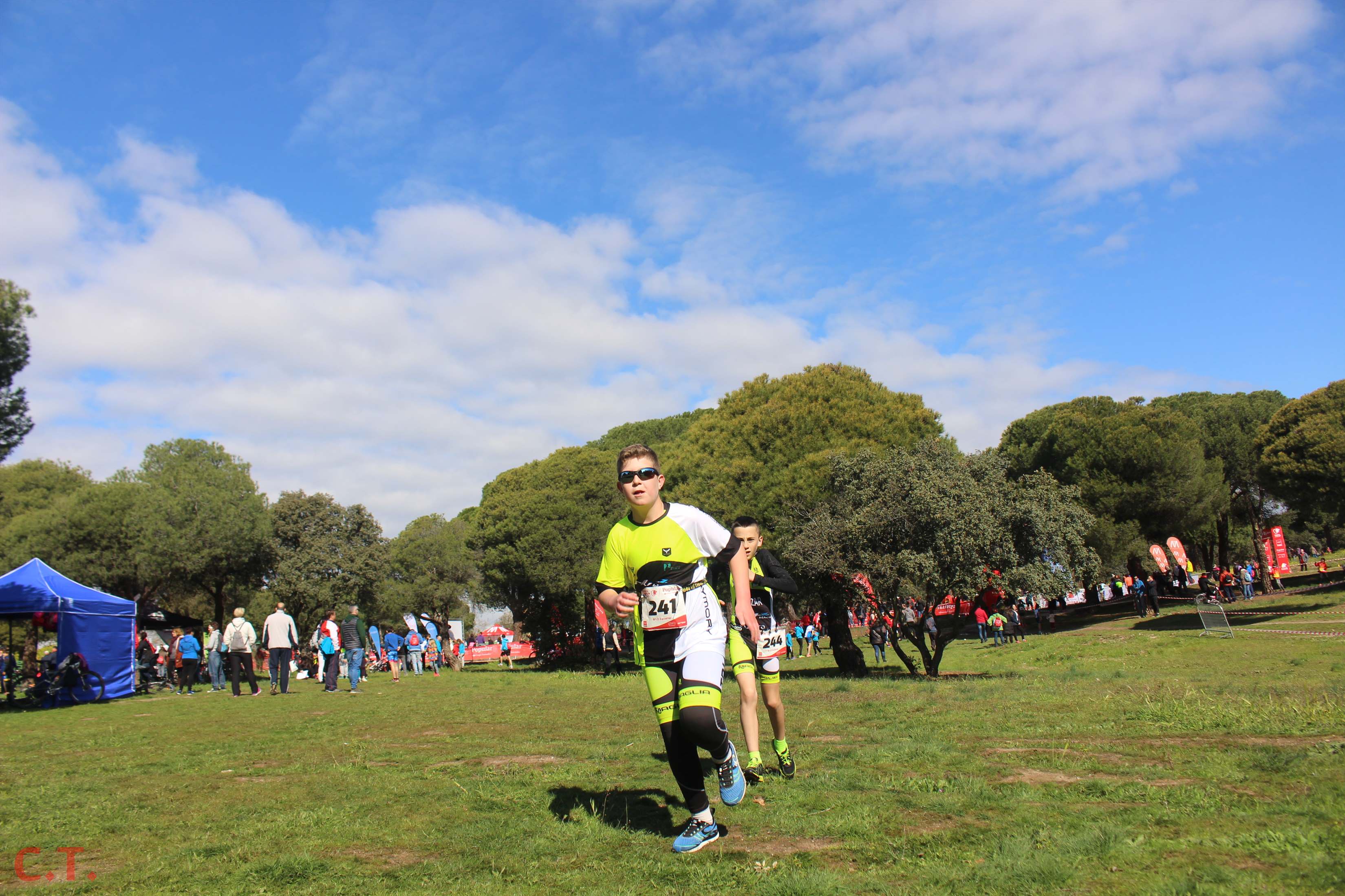 Duatlón Cross Escolar de Las Rozas (boxes y fuera de competición)