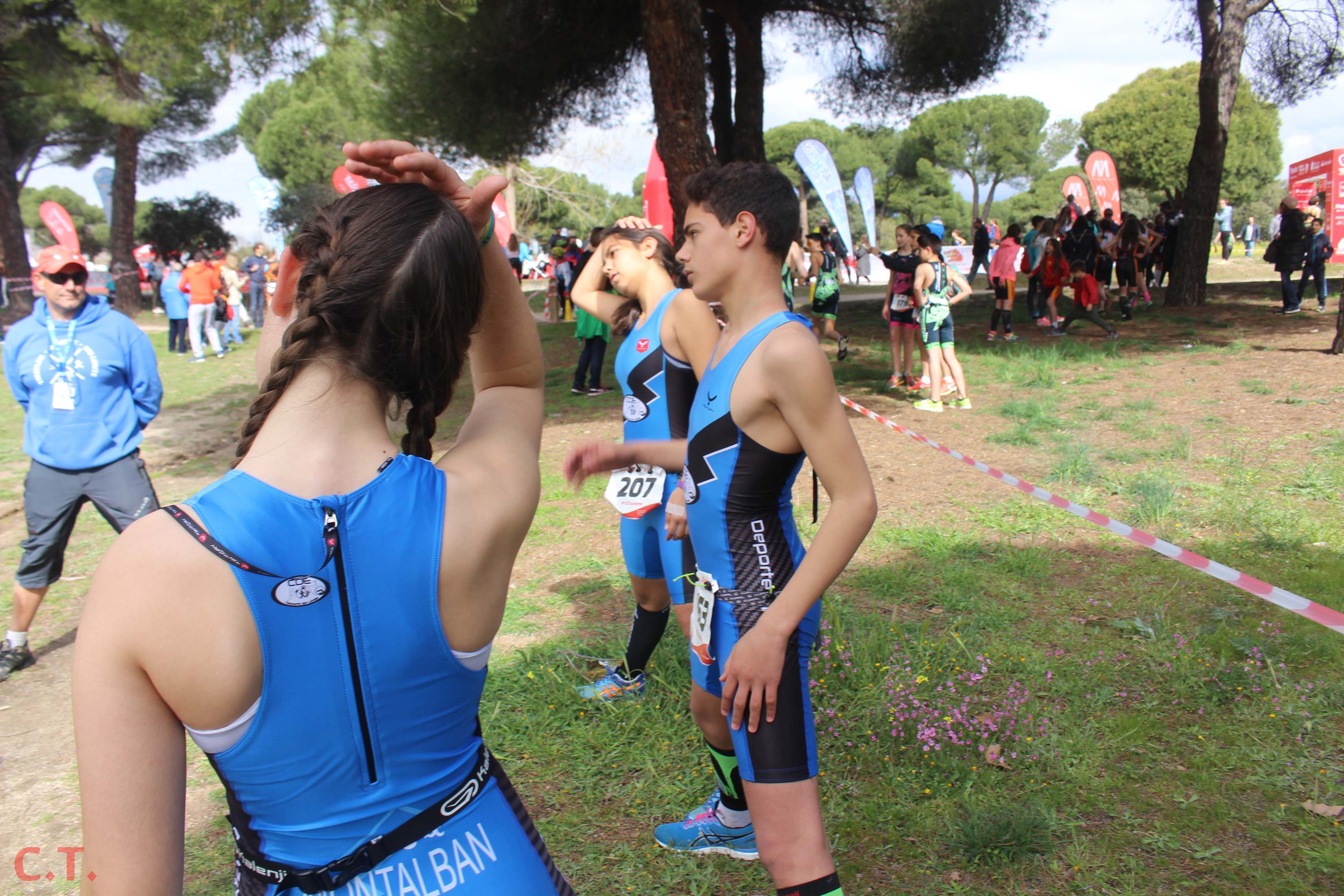 Duatlón Cross Escolar de Las Rozas (boxes y fuera de competición)