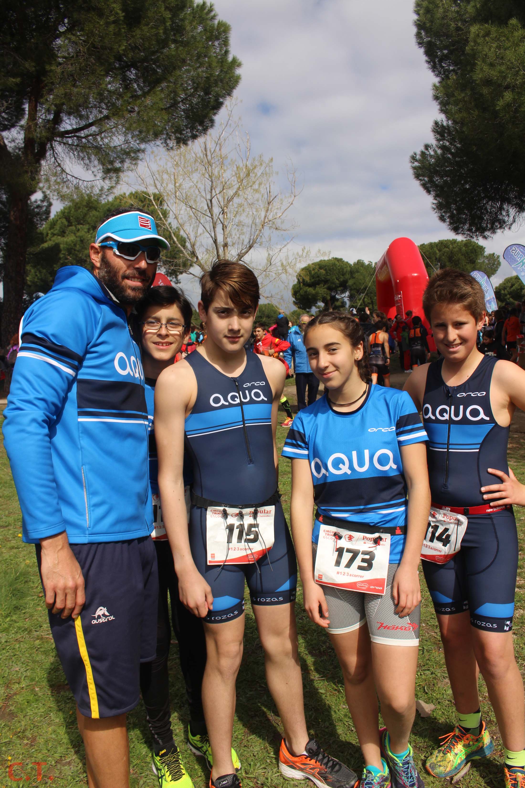 Duatlón Cross Escolar de Las Rozas (boxes y fuera de competición)