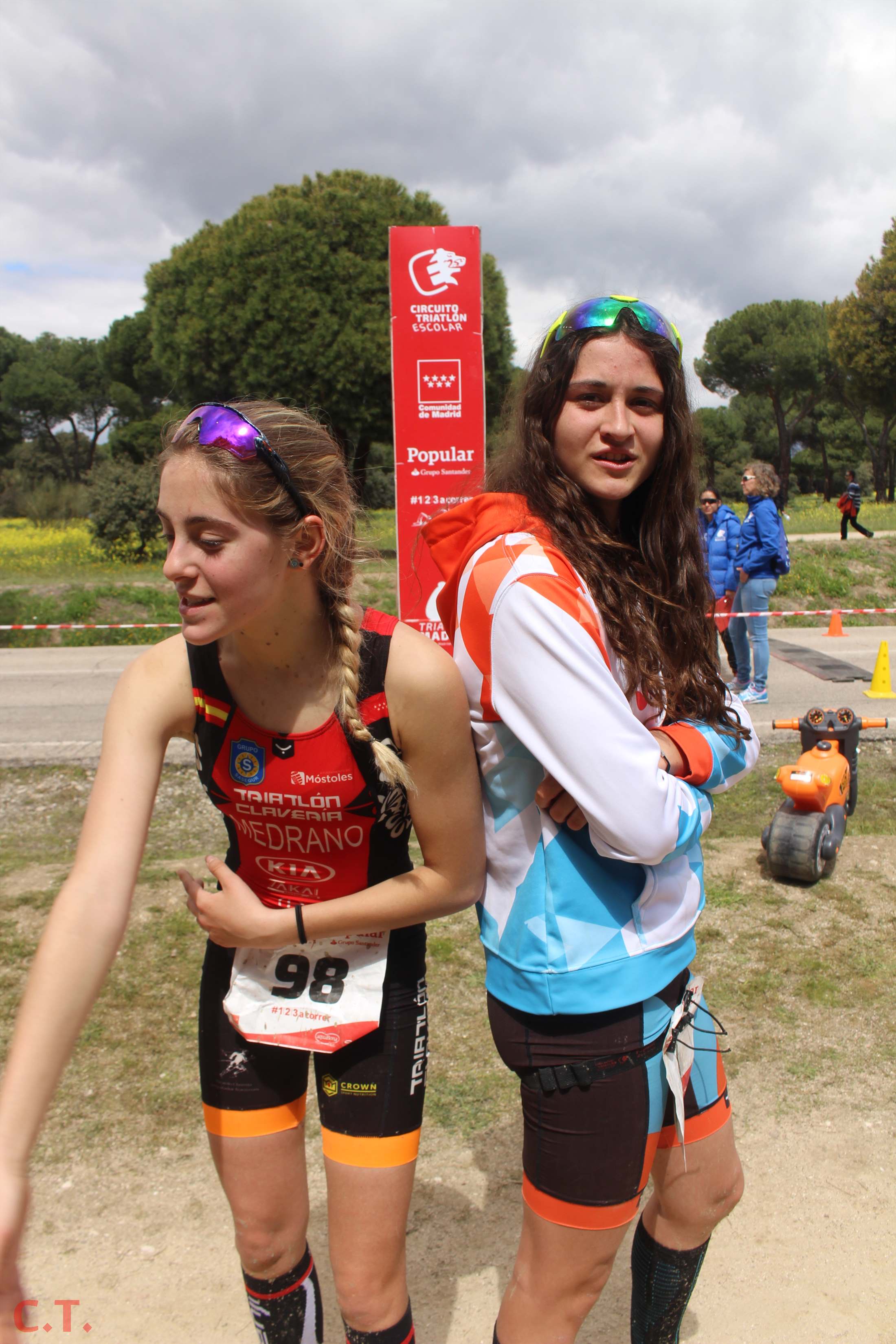 Duatlón Cross Escolar de Las Rozas (boxes y fuera de competición)