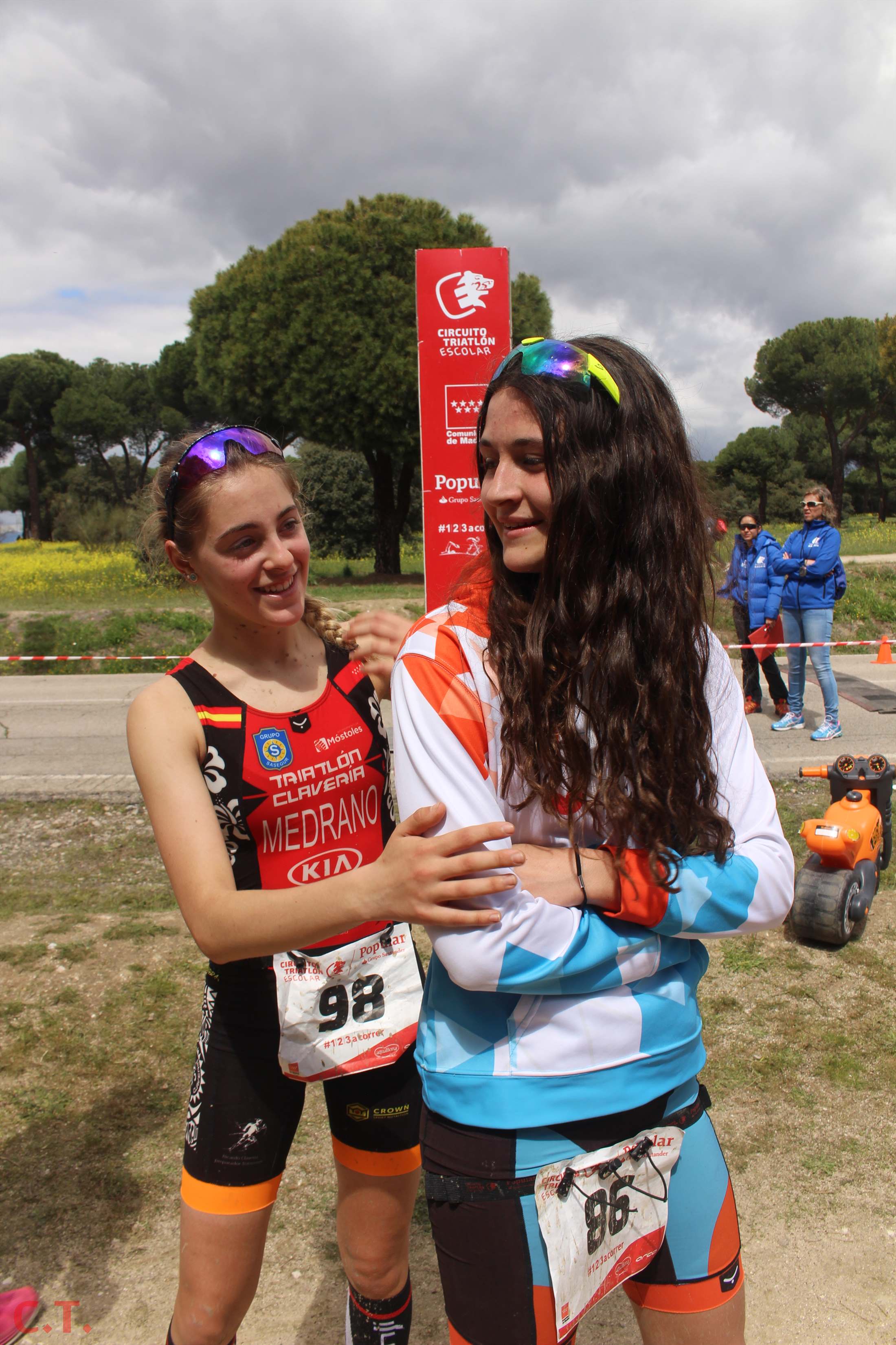 Duatlón Cross Escolar de Las Rozas (boxes y fuera de competición)