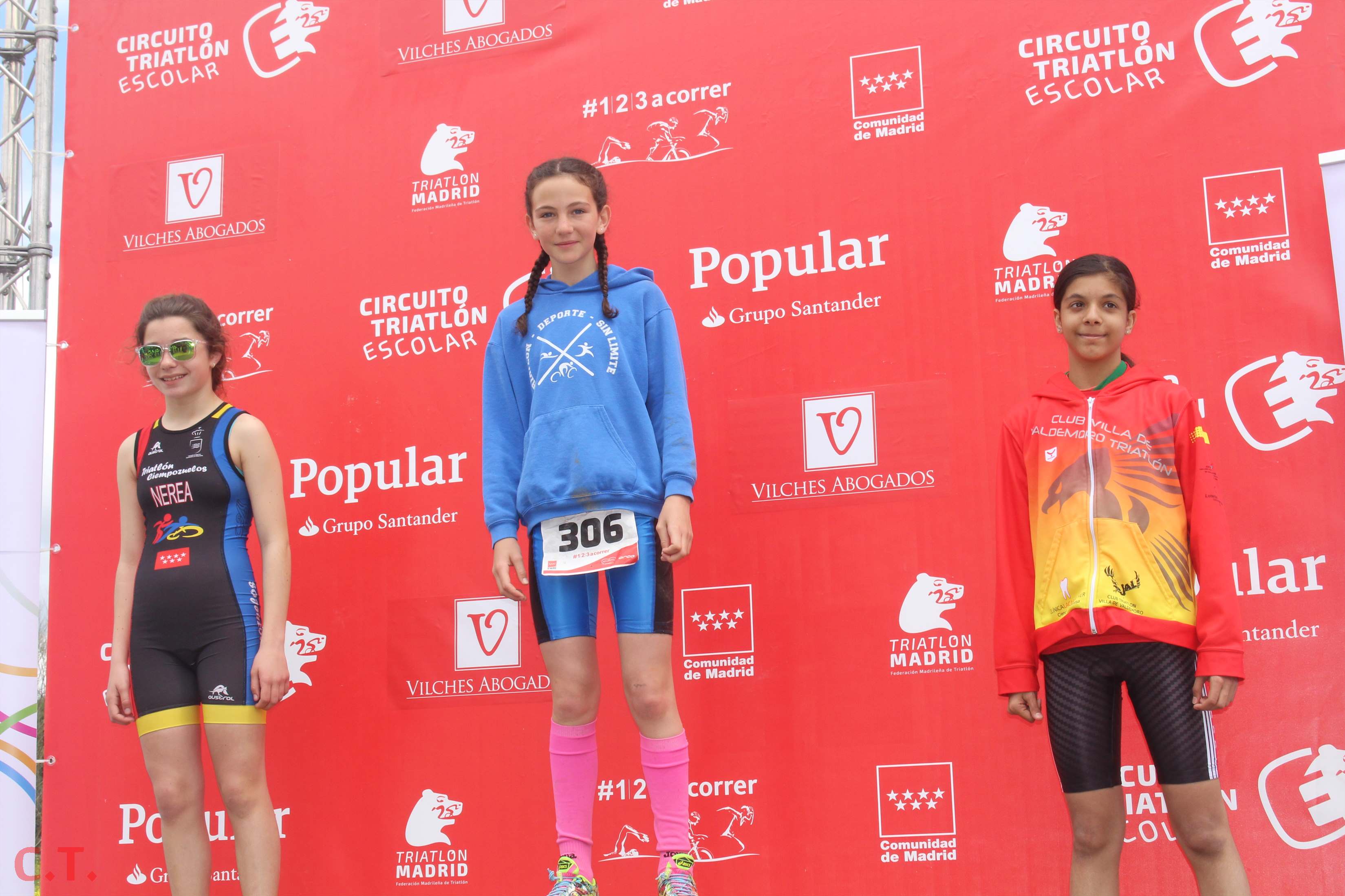 Duatlón Cross Escolar de Las Rozas (entrega de premios)