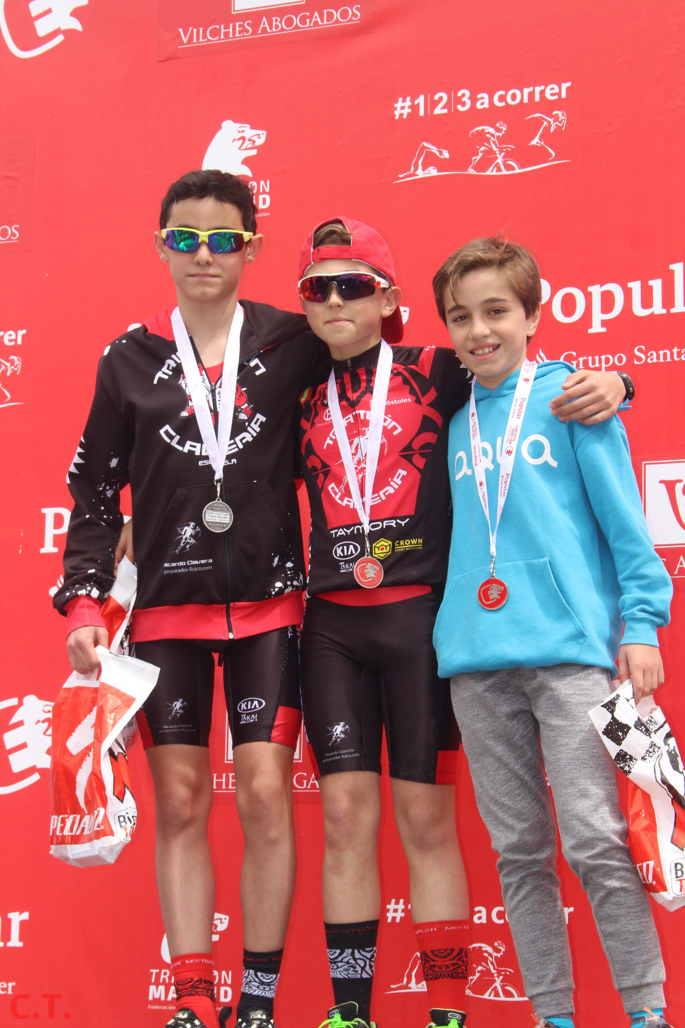 Duatlón Cross Escolar de Las Rozas (entrega de premios)