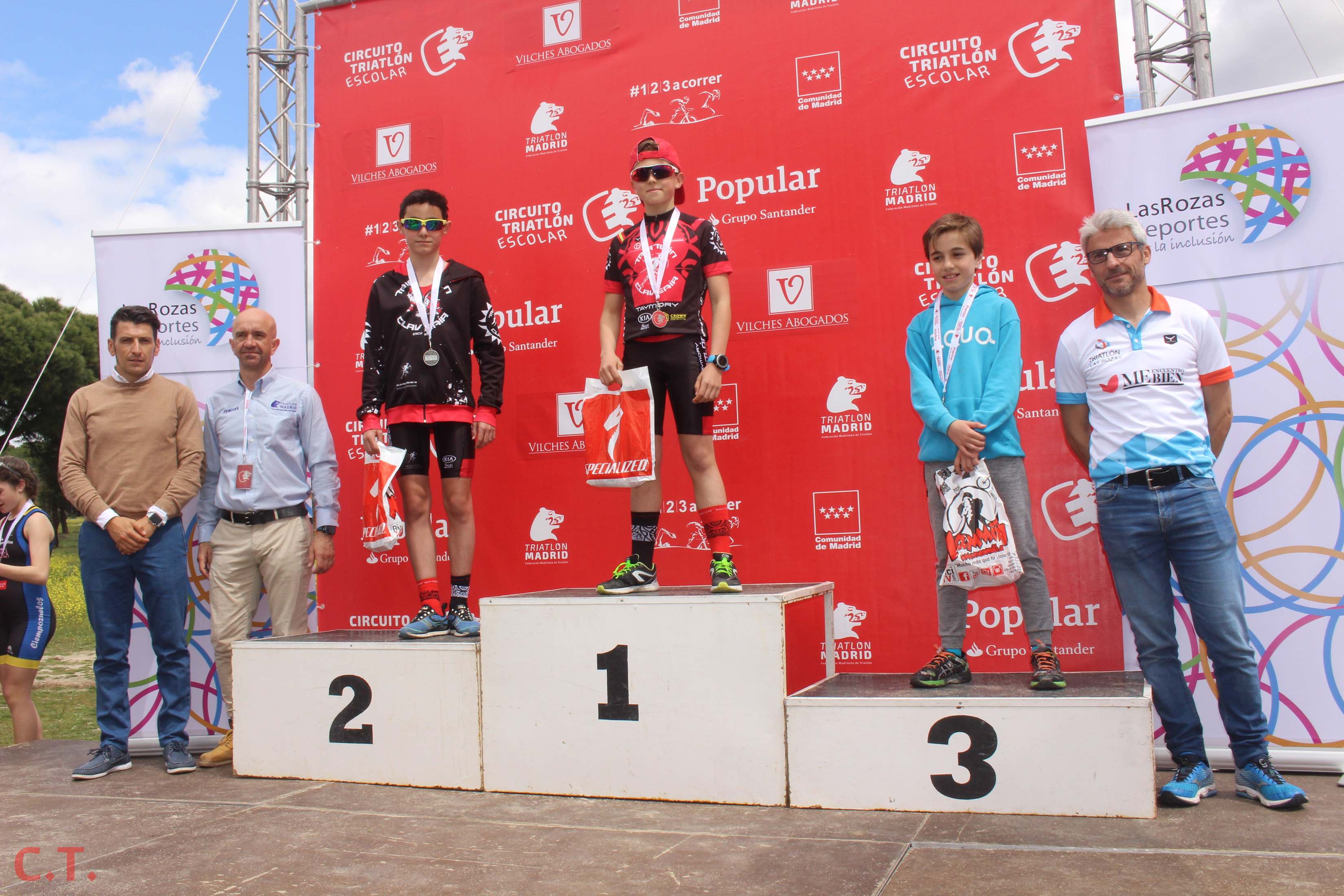 Duatlón Cross Escolar de Las Rozas (entrega de premios)