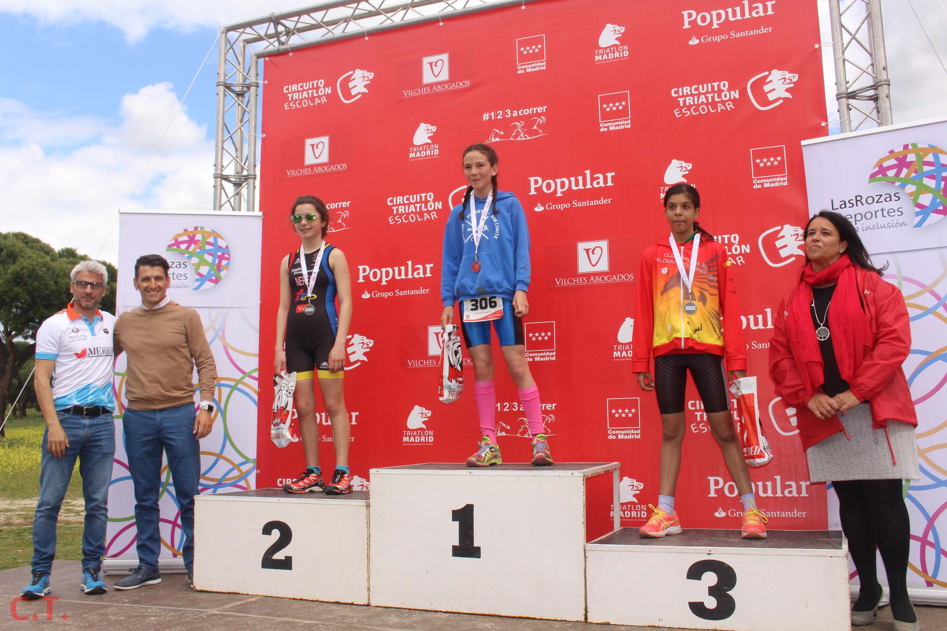 Duatlón Cross Escolar de Las Rozas (entrega de premios)
