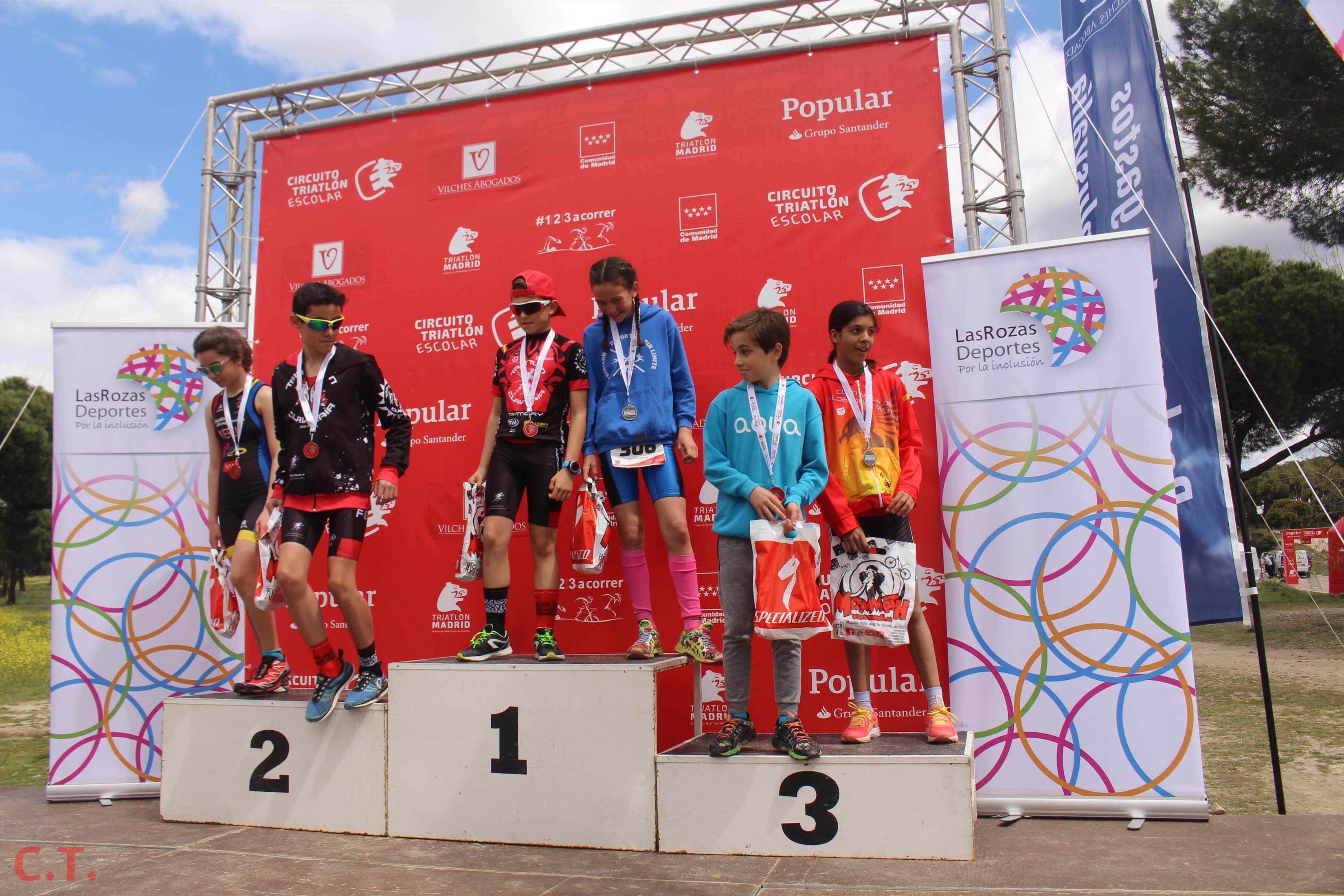 Duatlón Cross Escolar de Las Rozas (entrega de premios)