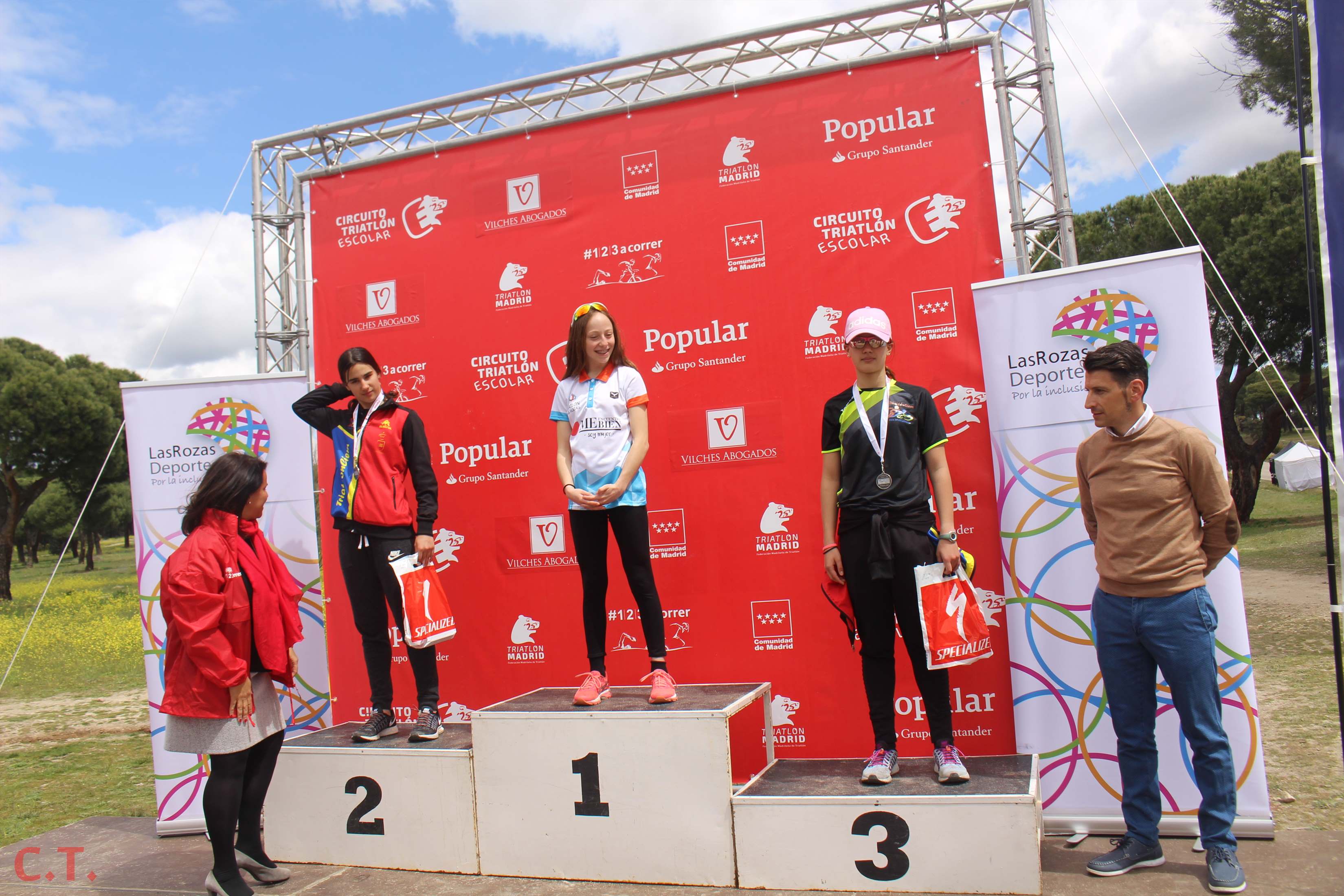 Duatlón Cross Escolar de Las Rozas (entrega de premios)