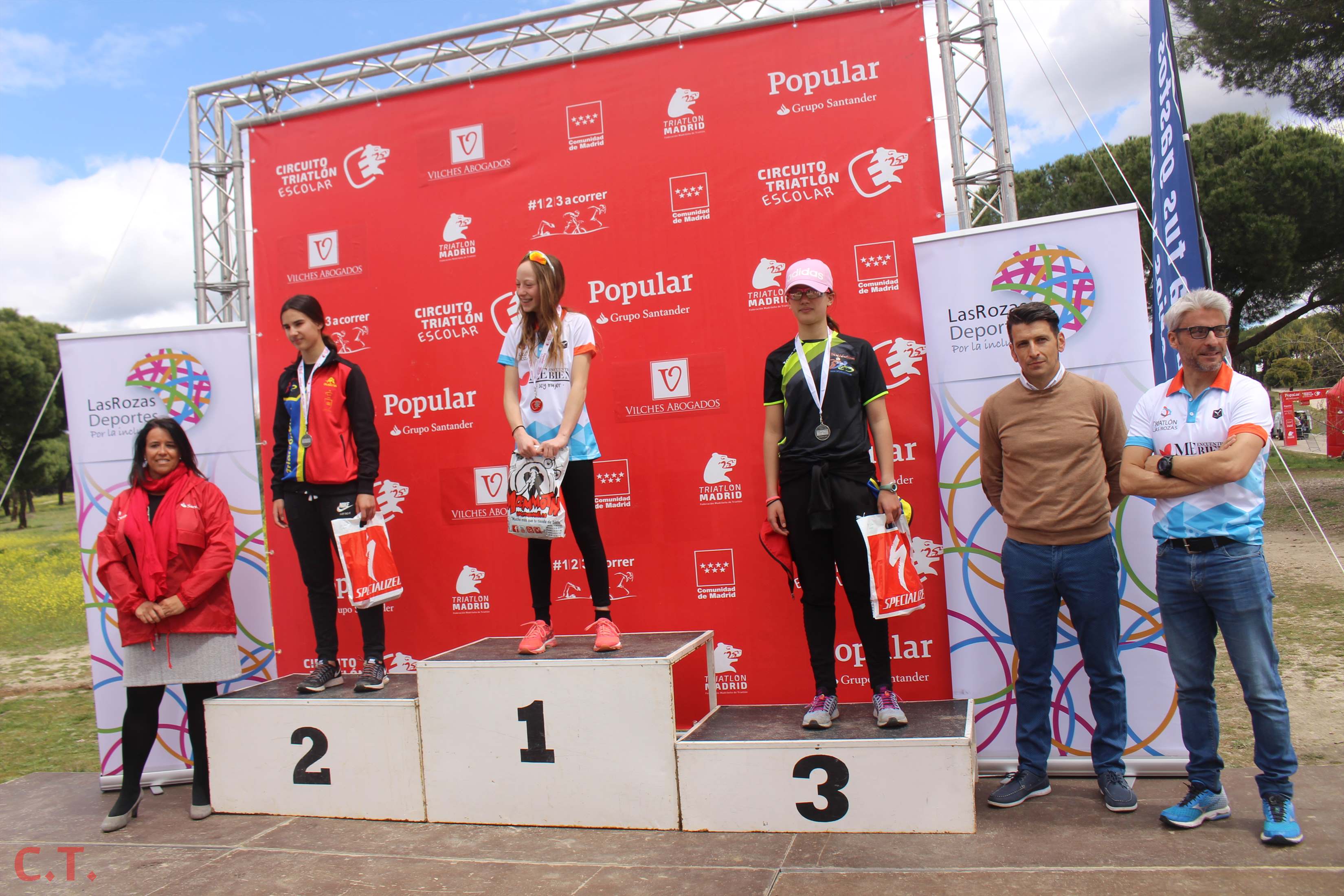 Duatlón Cross Escolar de Las Rozas (entrega de premios)