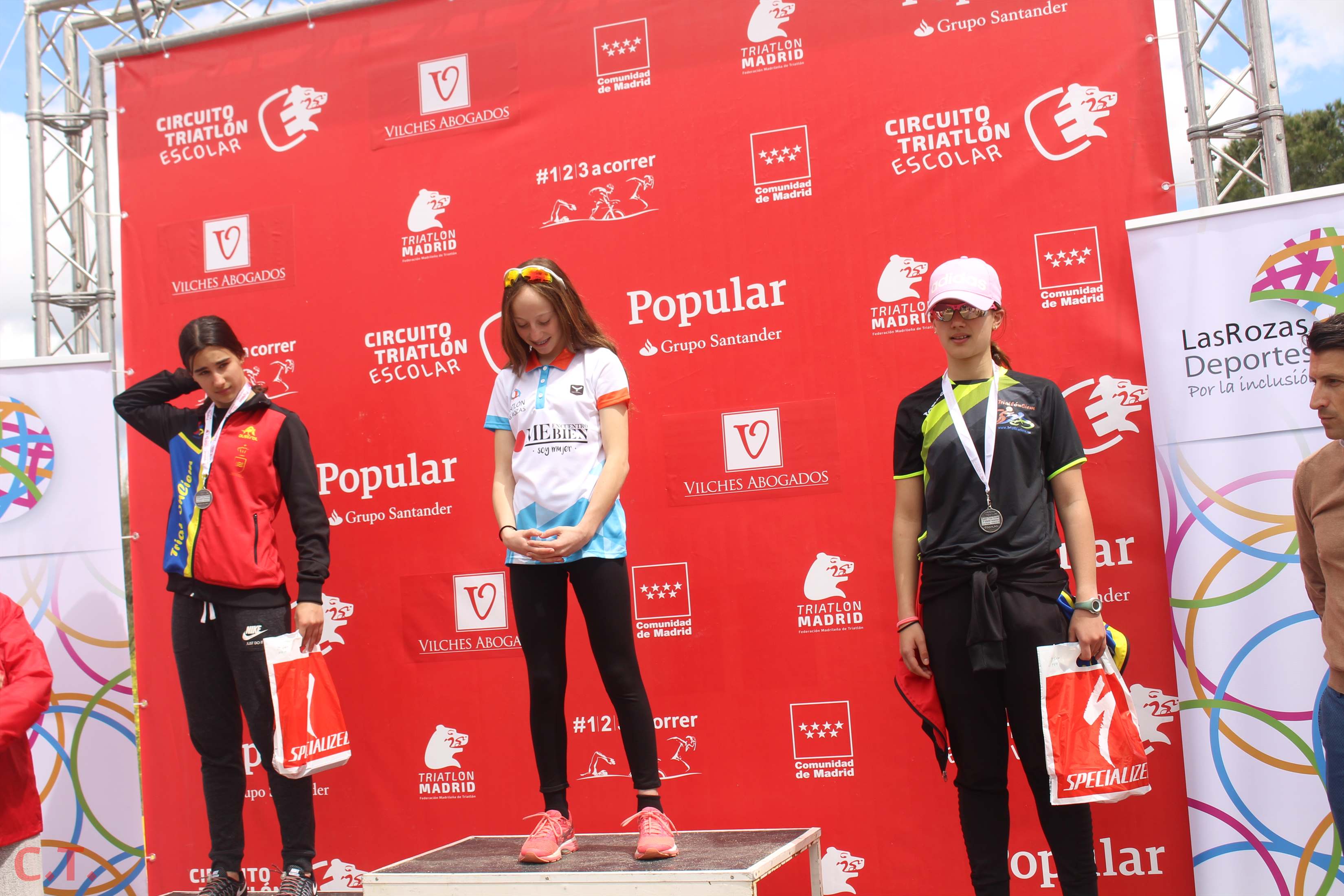 Duatlón Cross Escolar de Las Rozas (entrega de premios)