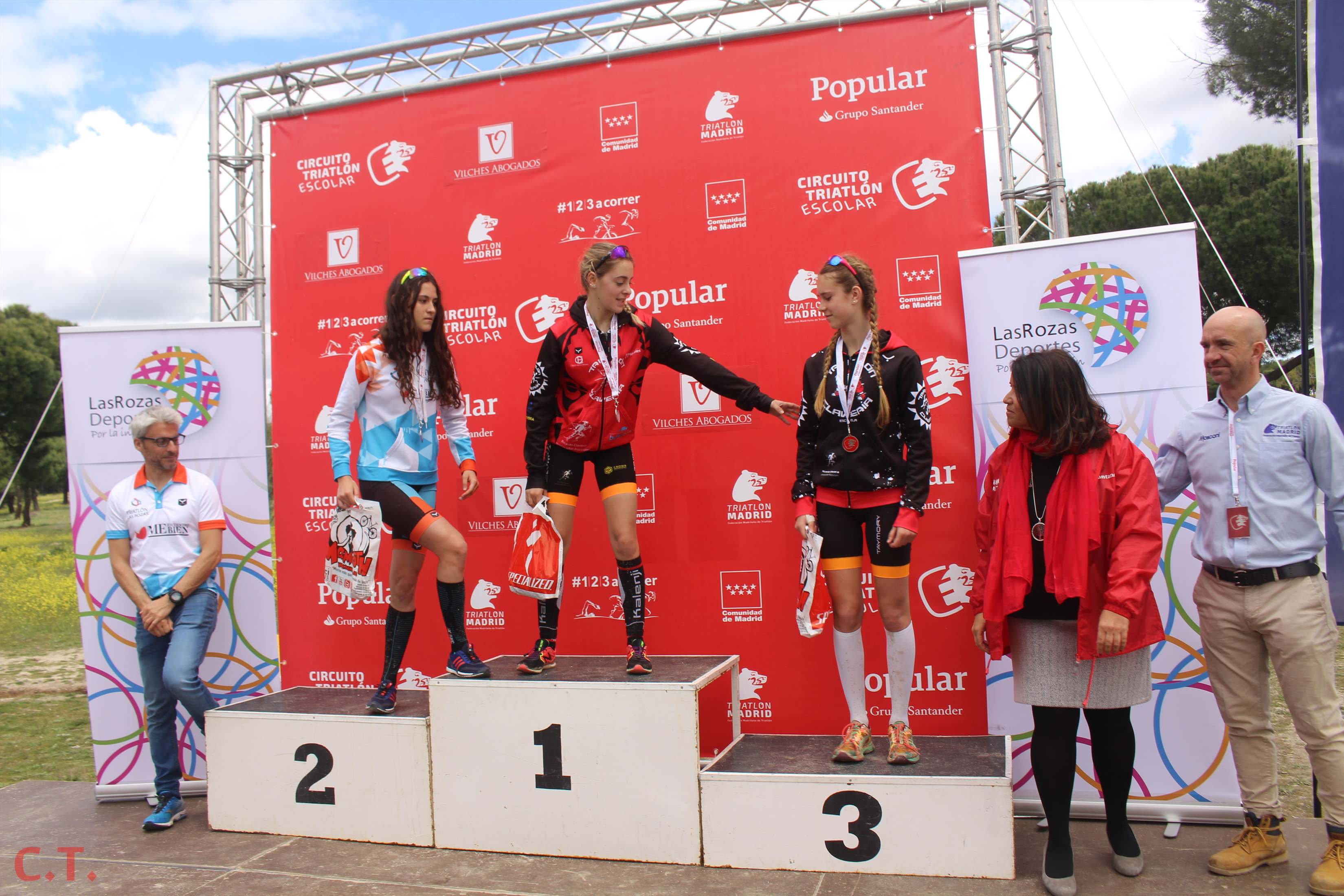 Duatlón Cross Escolar de Las Rozas (entrega de premios)
